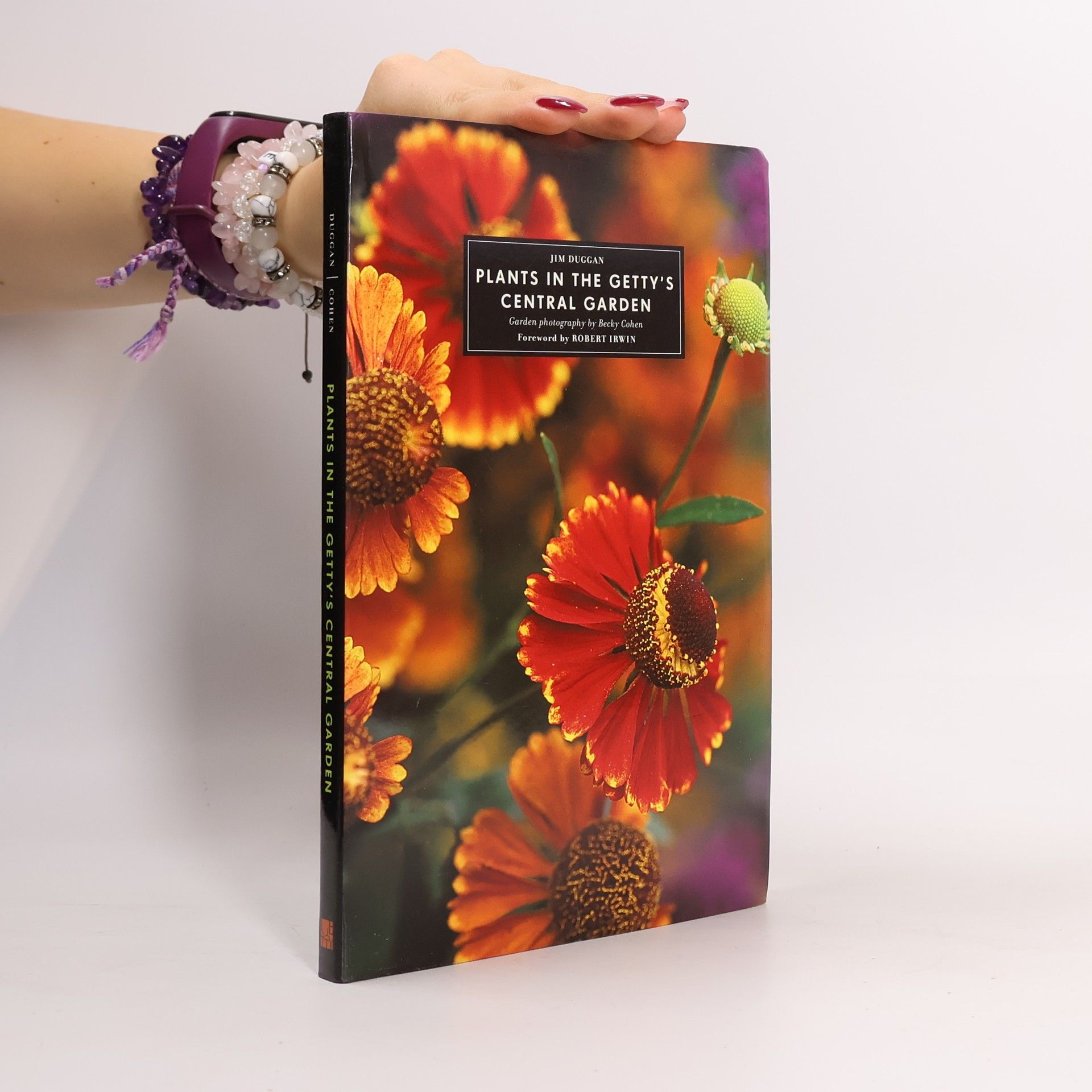 Jim Duggan Plants in the Getty's Central Garden