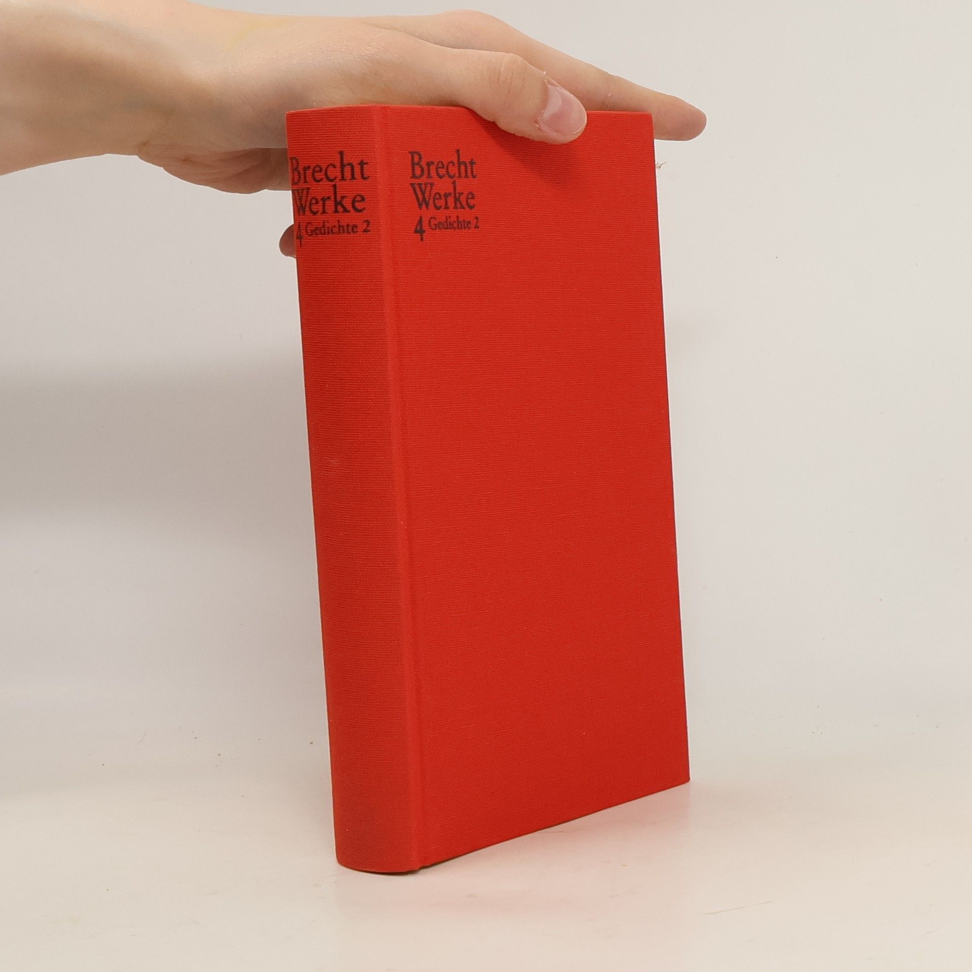 Bertolt Brecht Brecht Werke 4 Gedichte 2