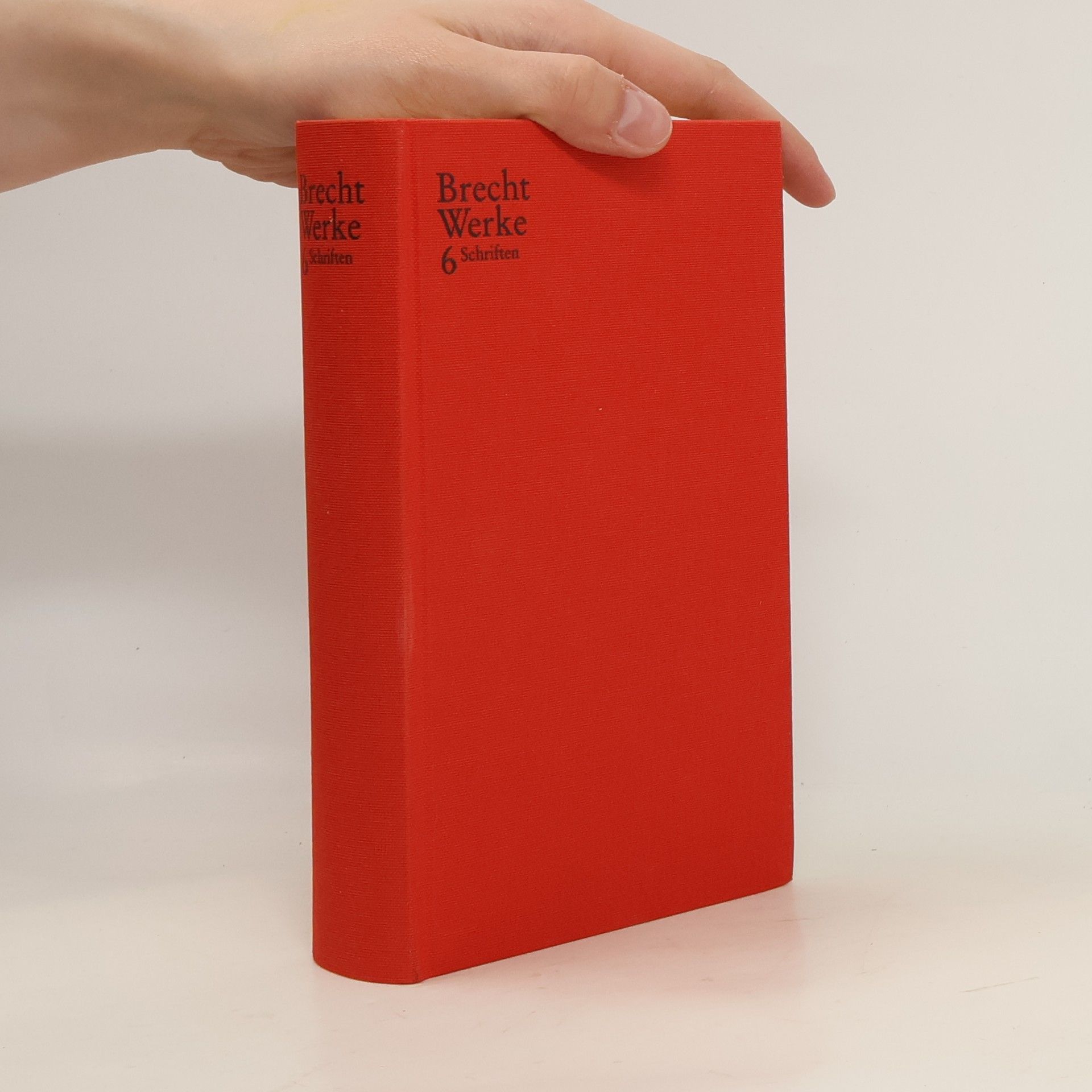 Bertolt Brecht Brecht Werke 6 Schriften