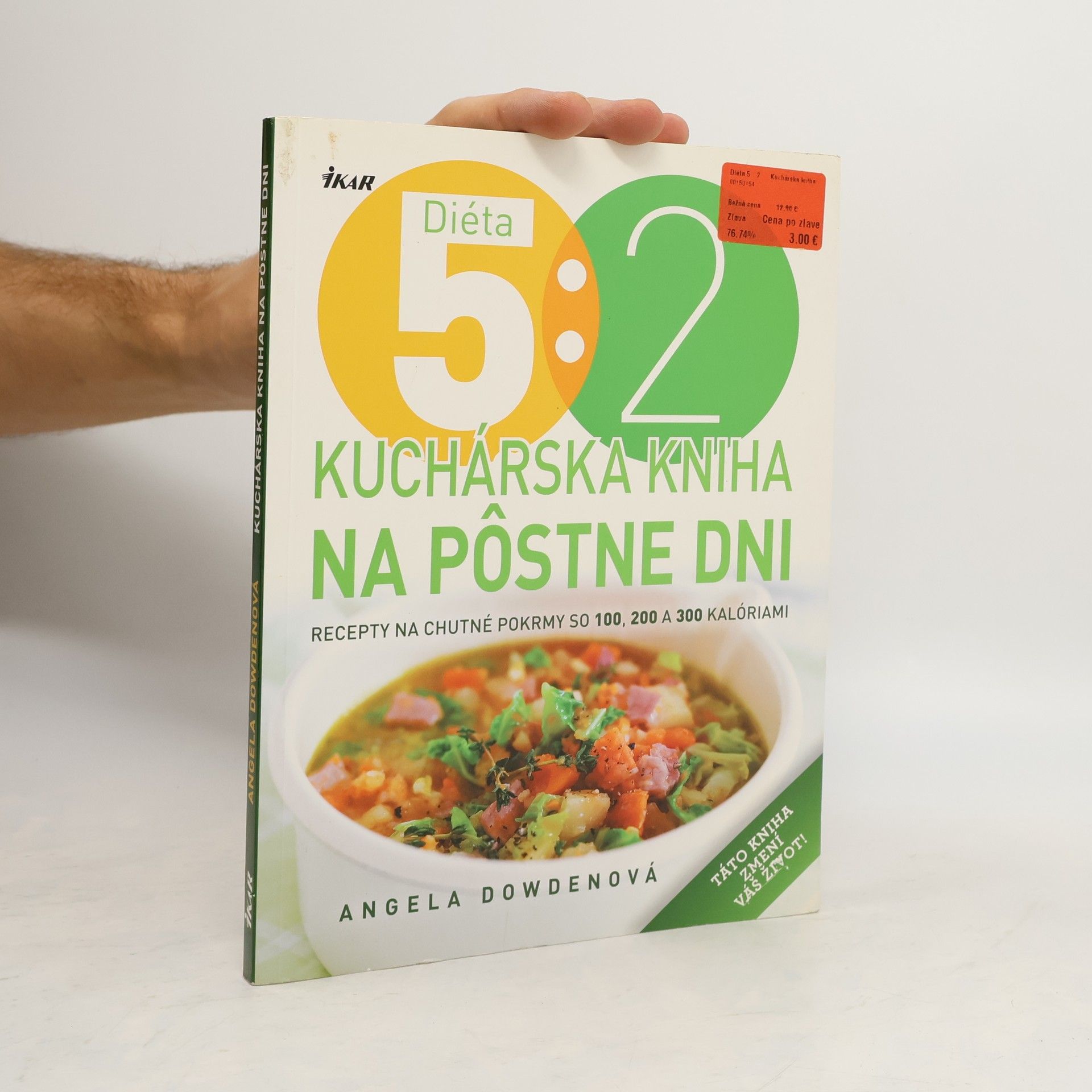 Angela Dowden Diéta 5:2. Kuchárska kniha na pôstne dni