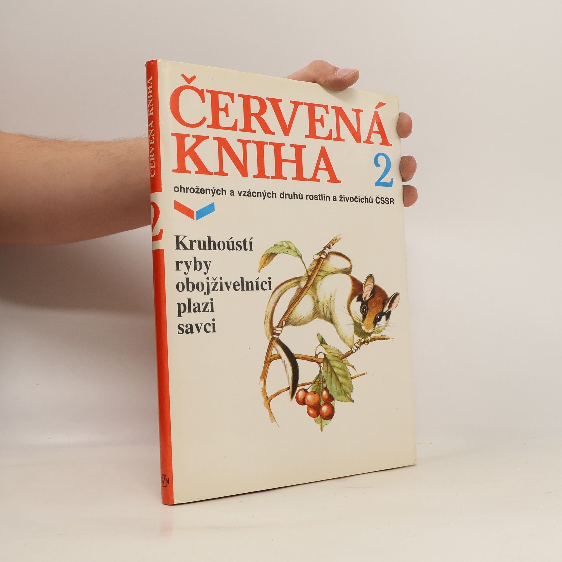 Červená kniha 2. Kruhoústí, ryby, obojživelníci, plazi, savci