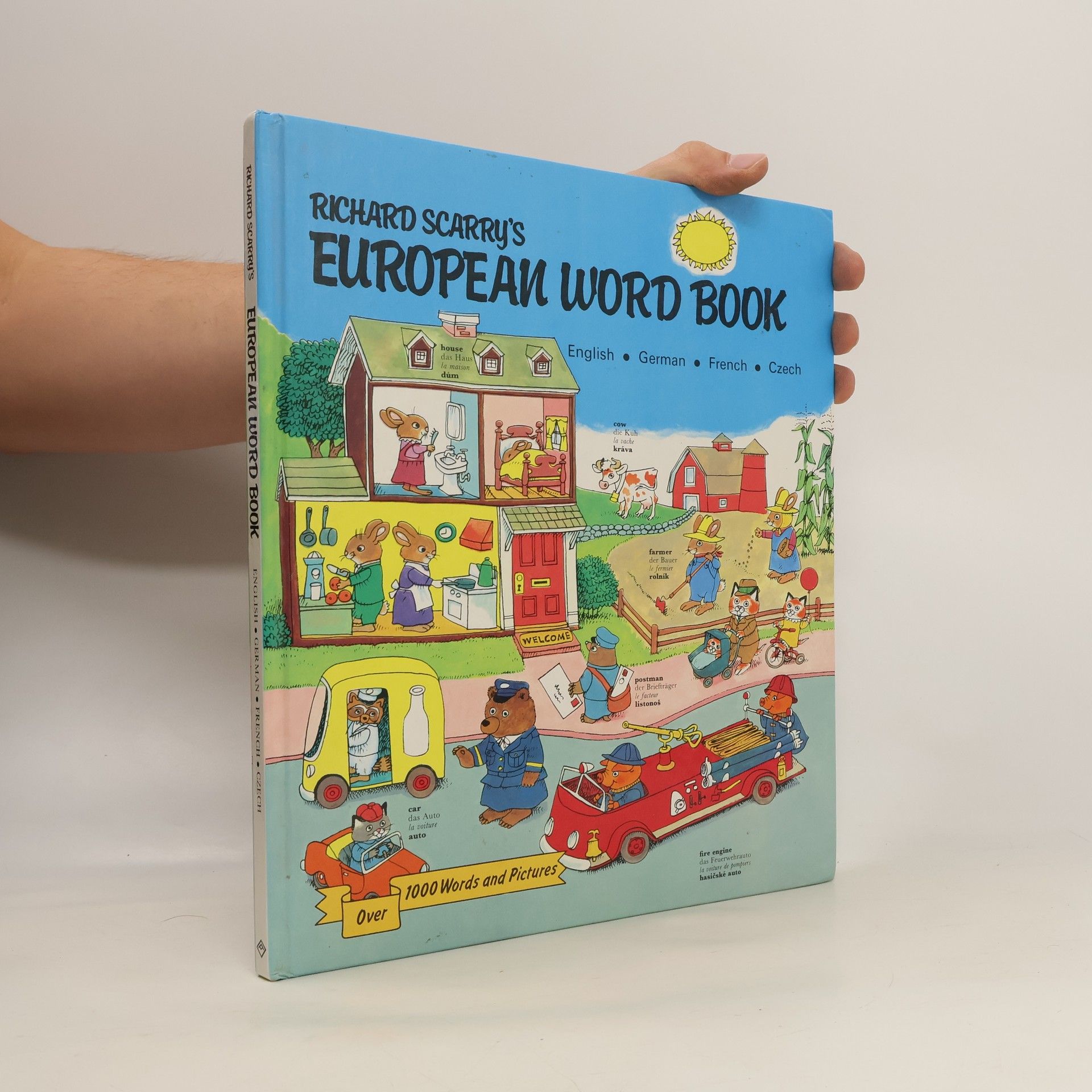 European Word Book. English, German, French, Czech