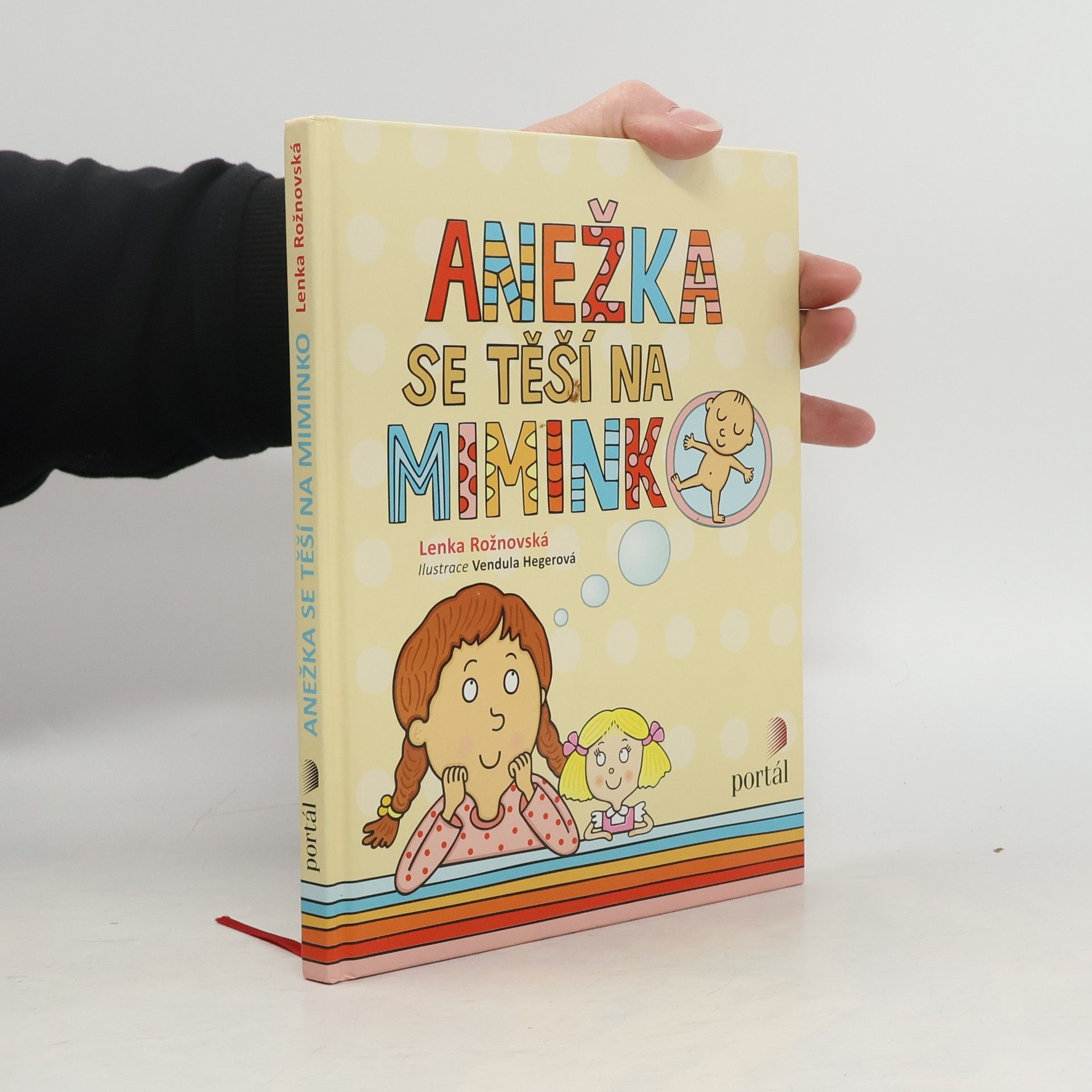 Lenka Rožnovská Anežka se těší na miminko