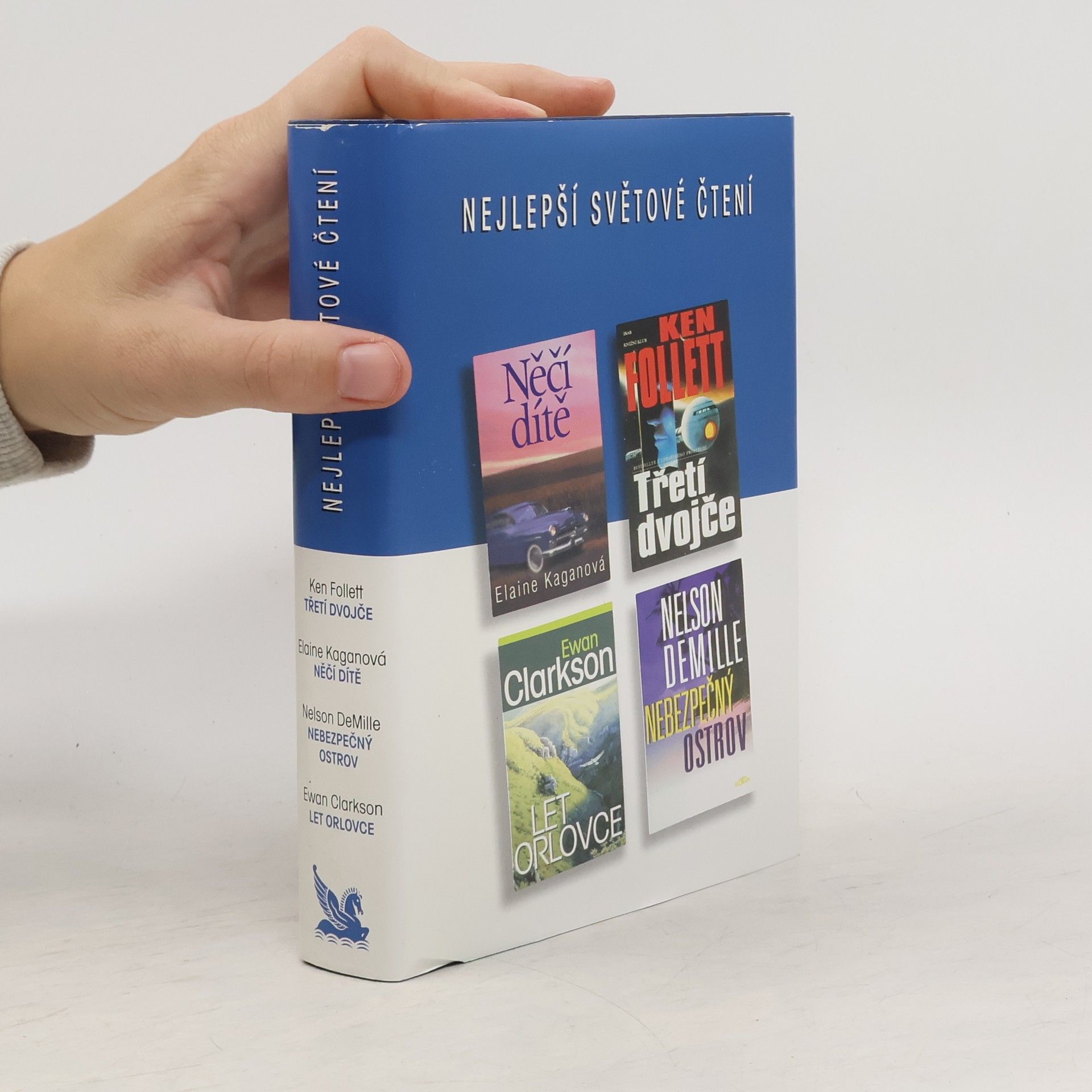 Ken Follett Nejlepší světové čtení. Třetí dvojče. Něčí dítě. Nebezpečný ostrov. Let orlovce