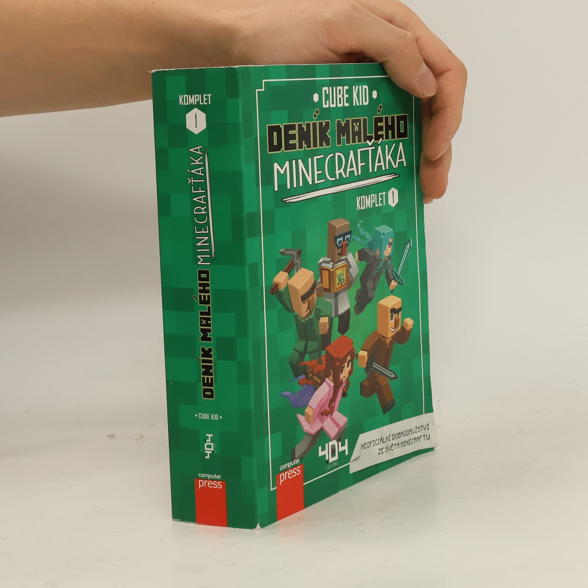 Barbora Antonová Deník malého Minecrafťáka. Komplet 1