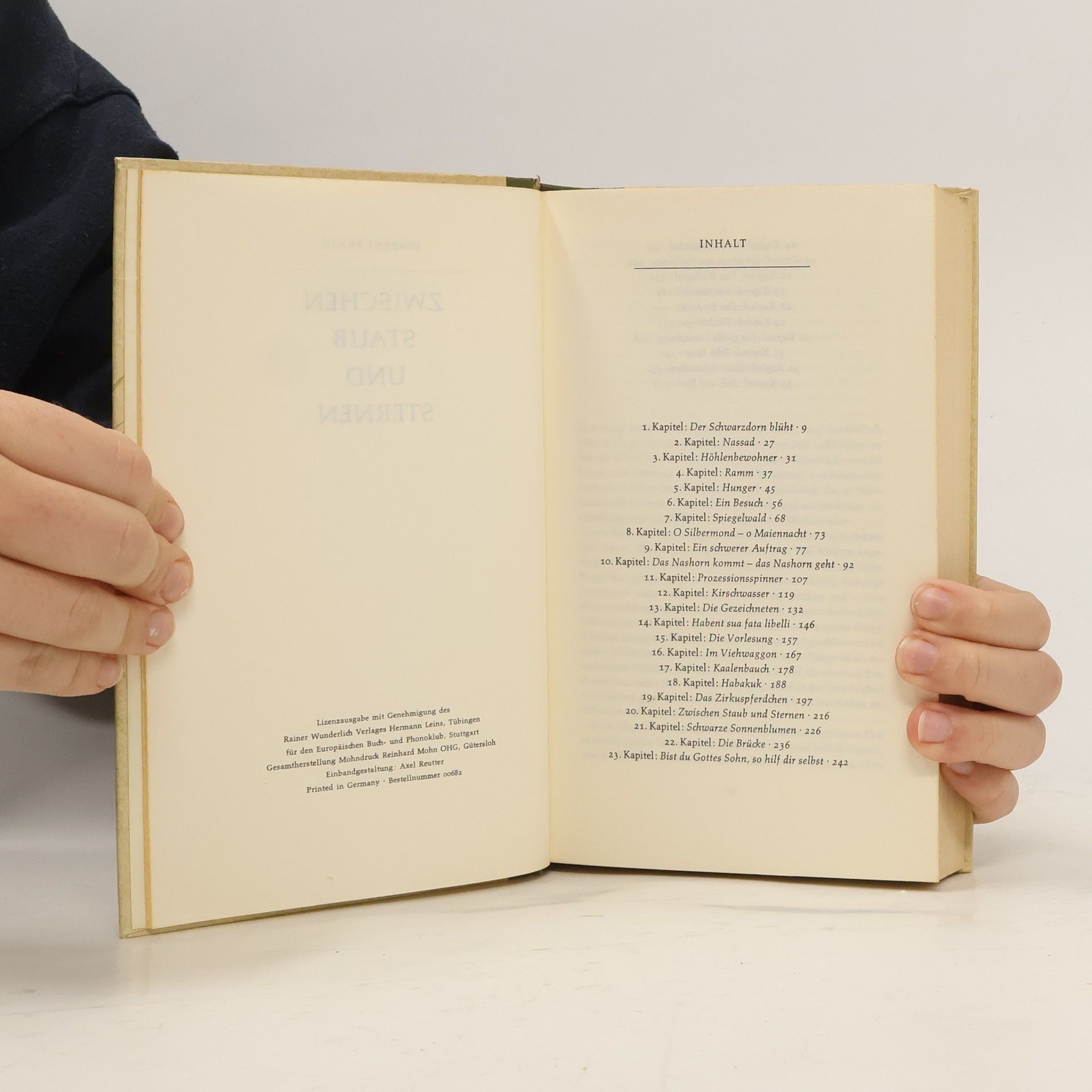 Vincenz Erath Zwischen Staub und Sternen