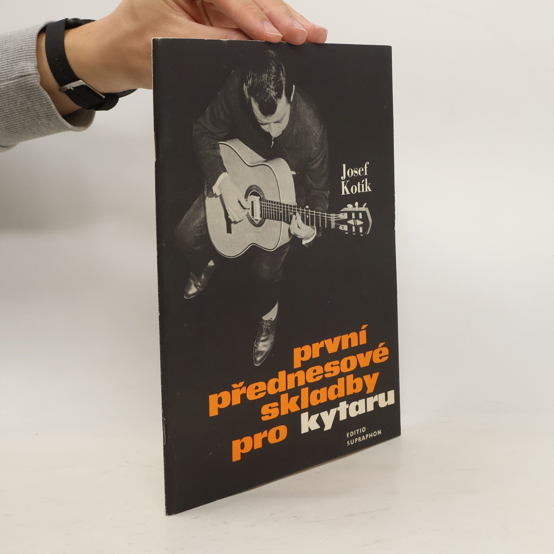 Josef Kotík První přednesové skladby pro kytaru