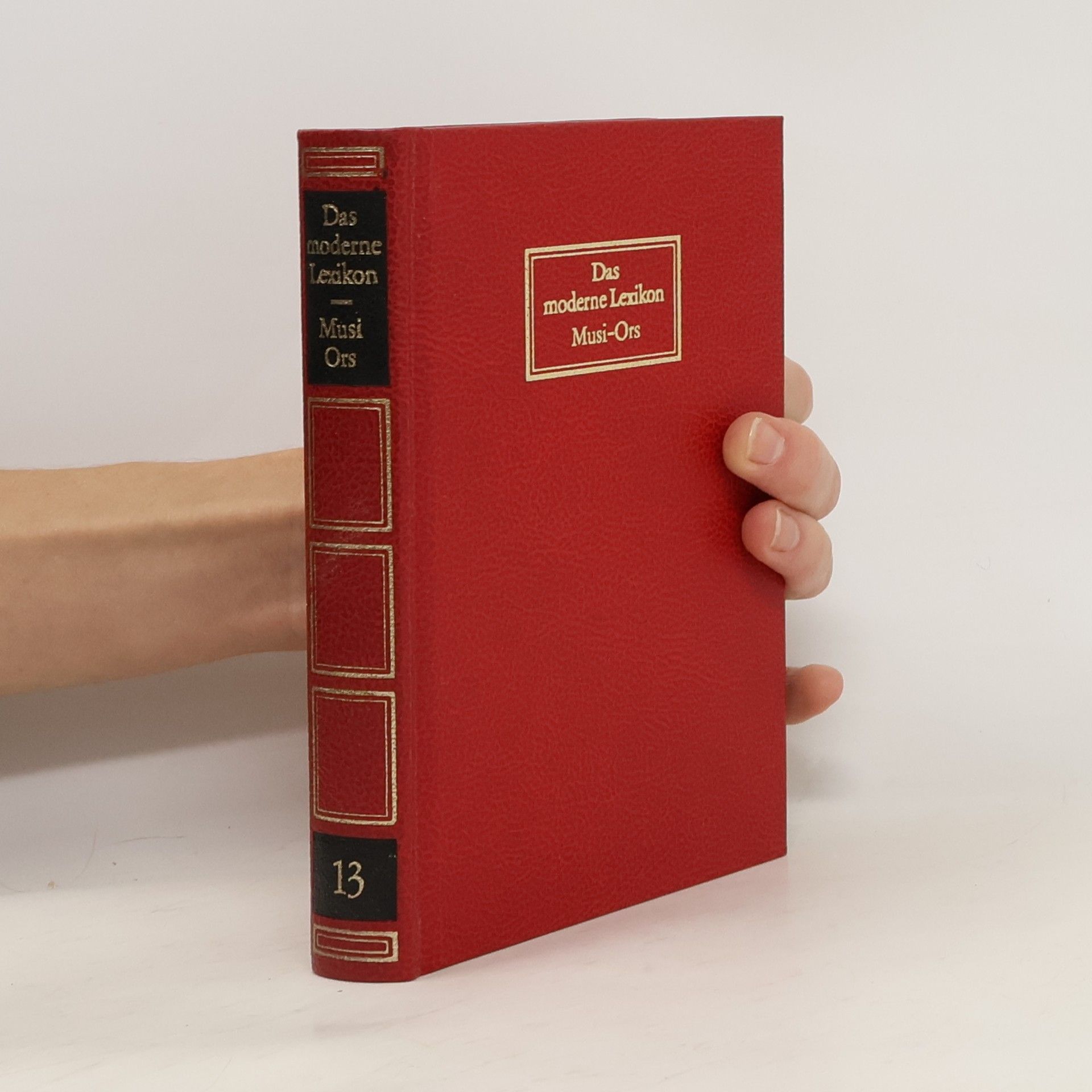 AA.VV. Das moderne Lexikon 13. Musi-Ors