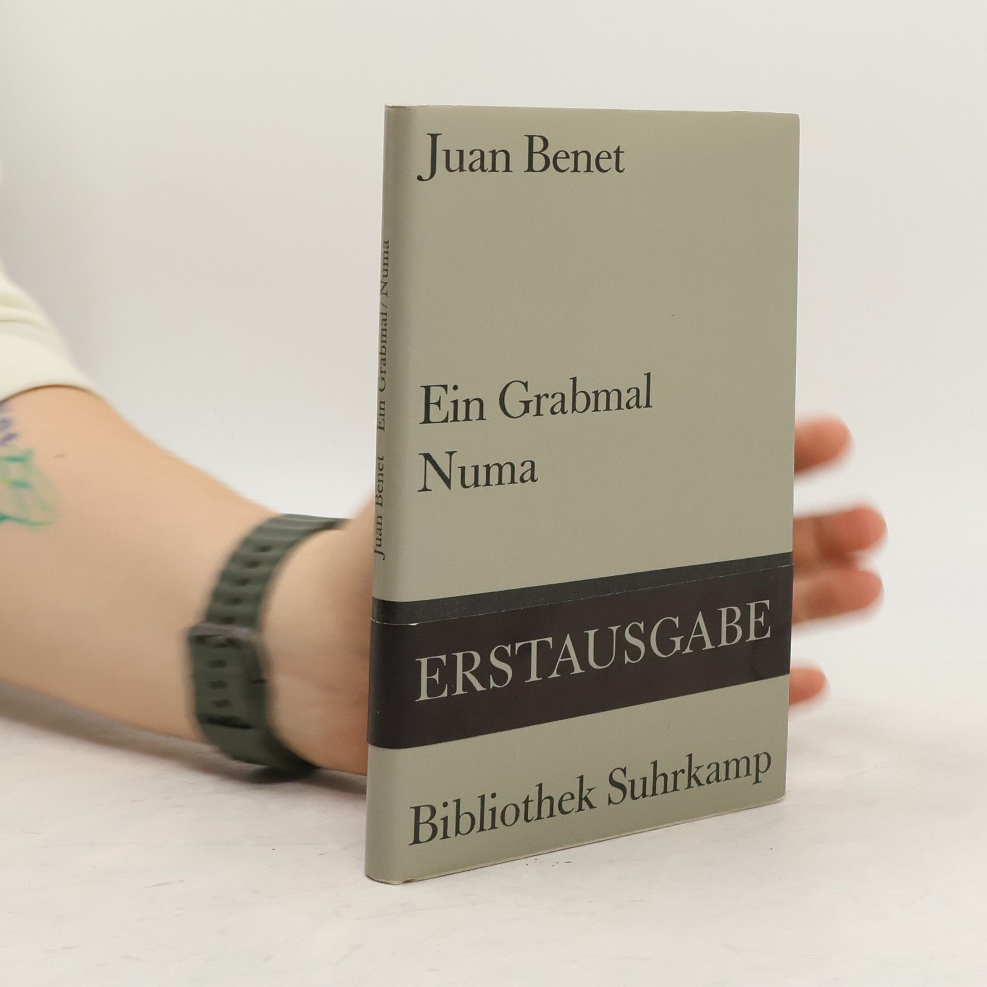 Juan Benet Ein Grabmal. Numa