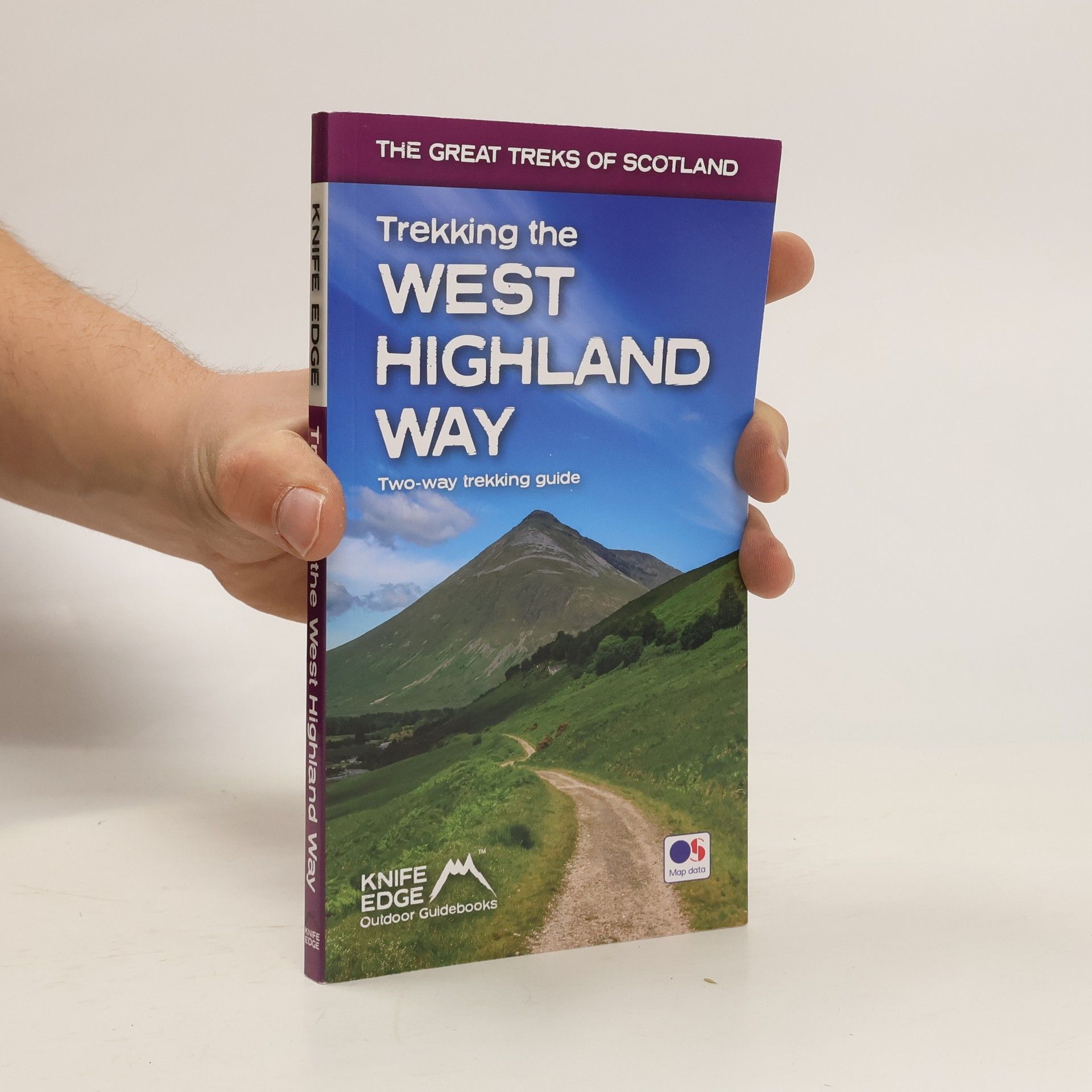 Andrew McCluggage Trekking the West Highland Way (Scotland's Great Trails Guidebook with OS 1:25k maps): Two-way guidebook: described nort