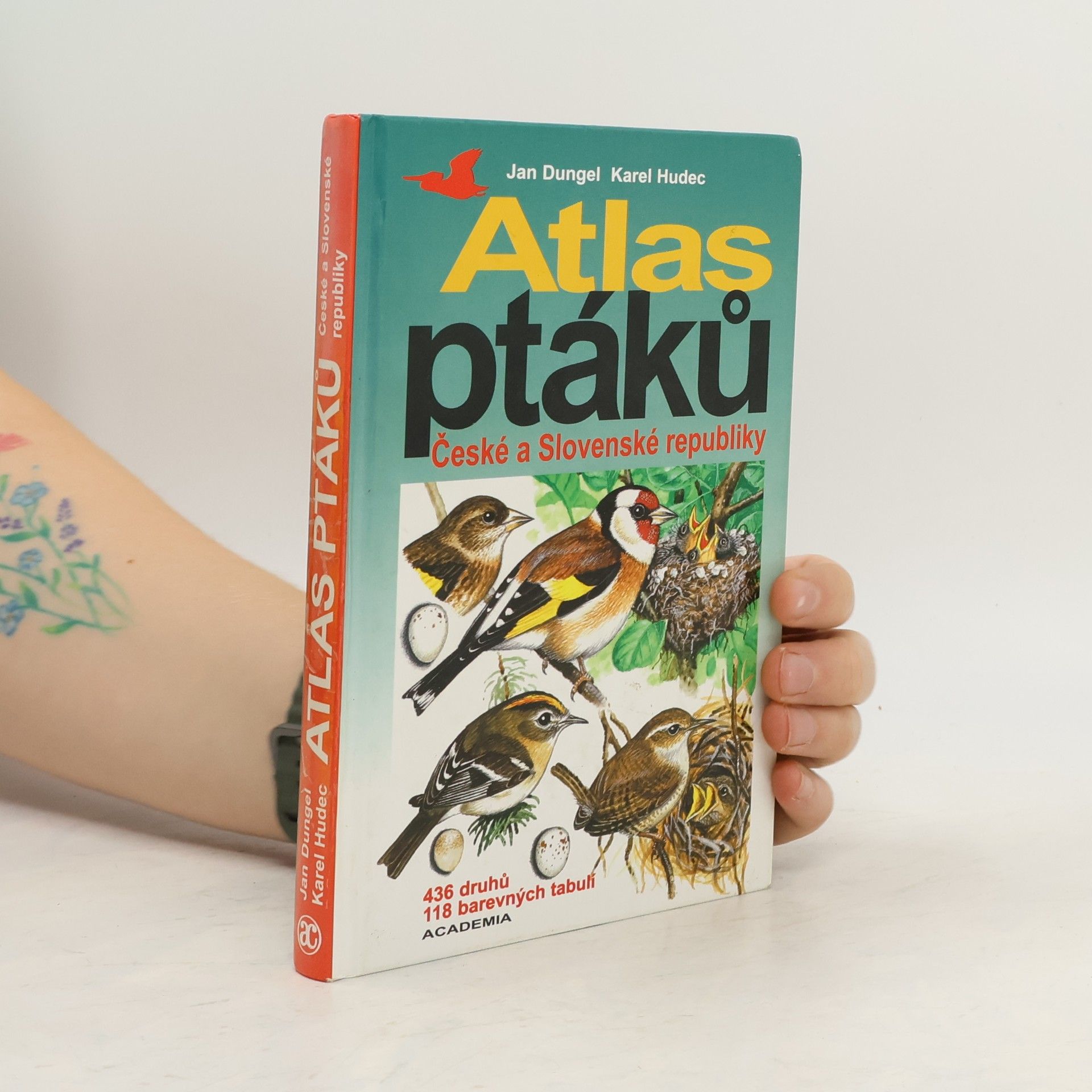 Jan Dungel Atlas ptáků České a Slovenské republiky