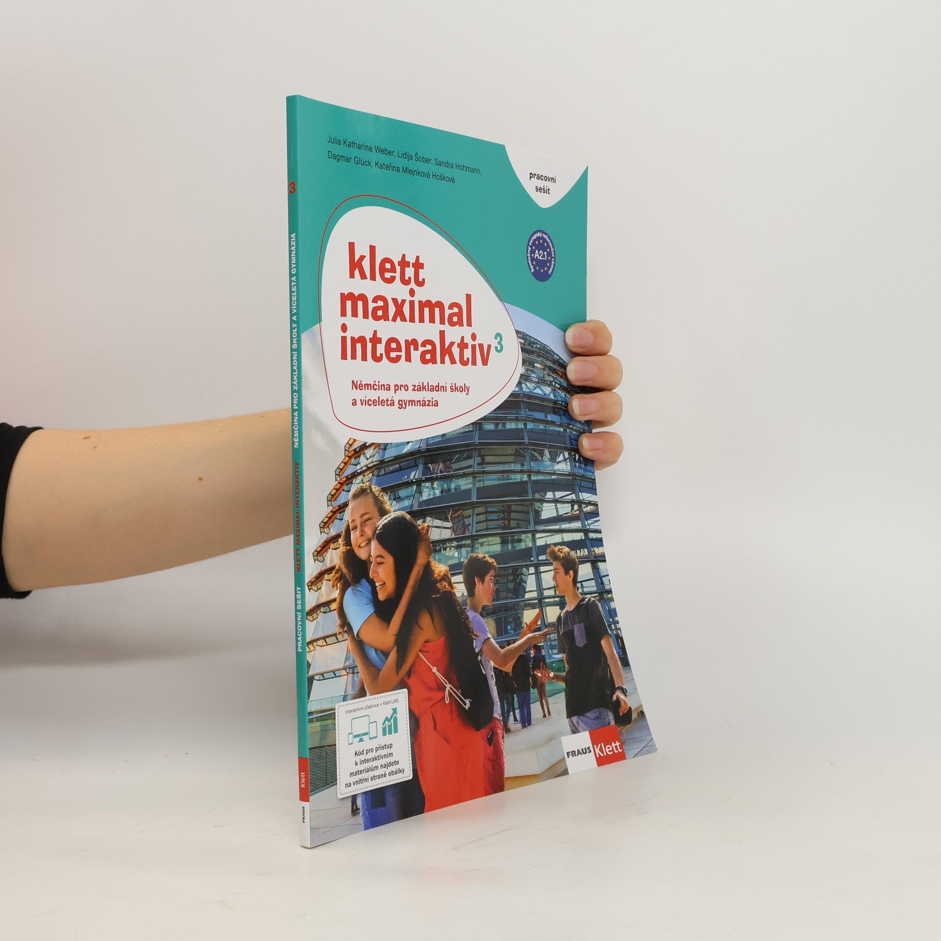AA.VV. Klett Maximal interaktiv 3 (A2.1) – pracovní sešit (barevný) s kódem