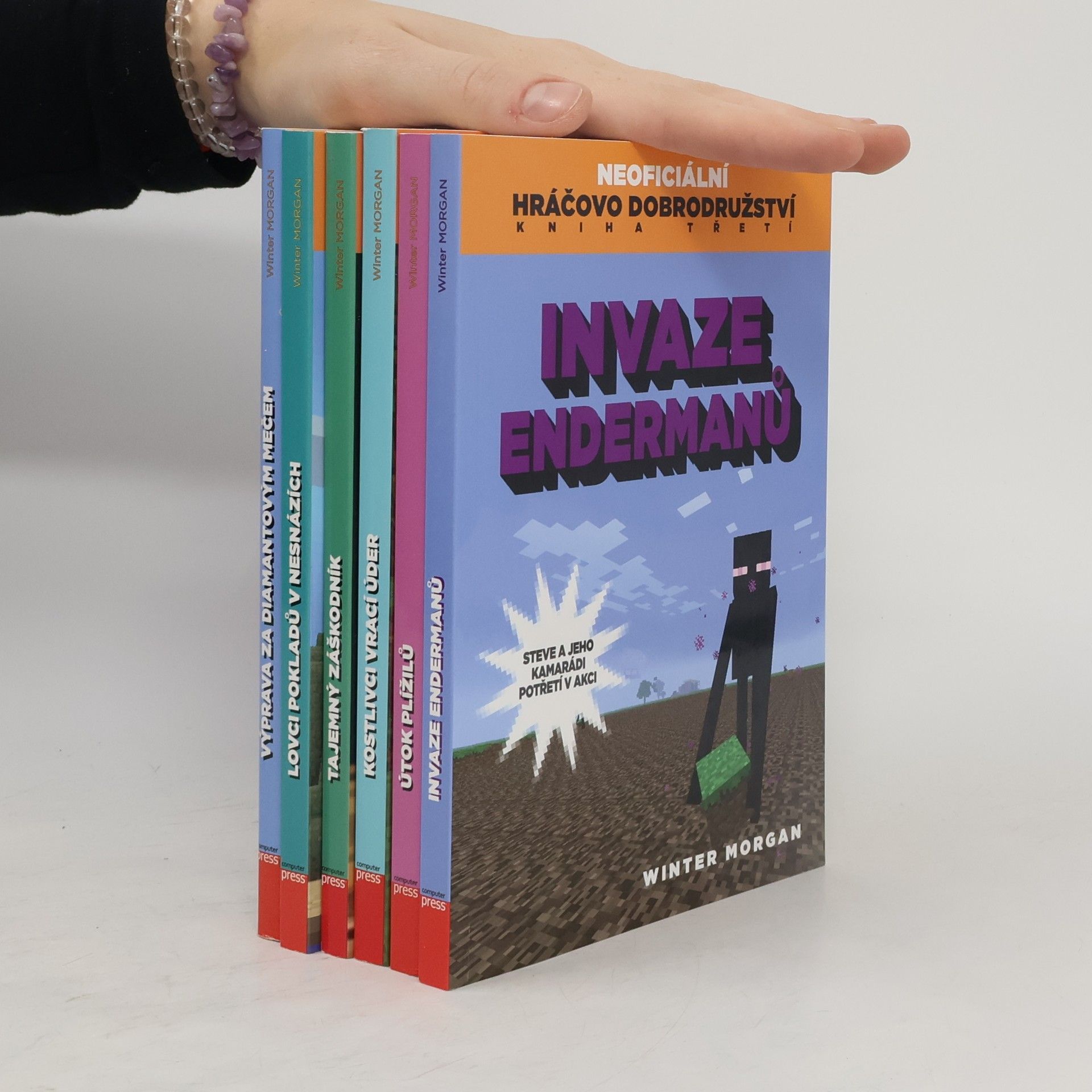 Winter Morgan Neoficiální hráčovo dobrodružství. Výprava za diamantovým mečem 1-6 (6 svazků, komplet v boxu)