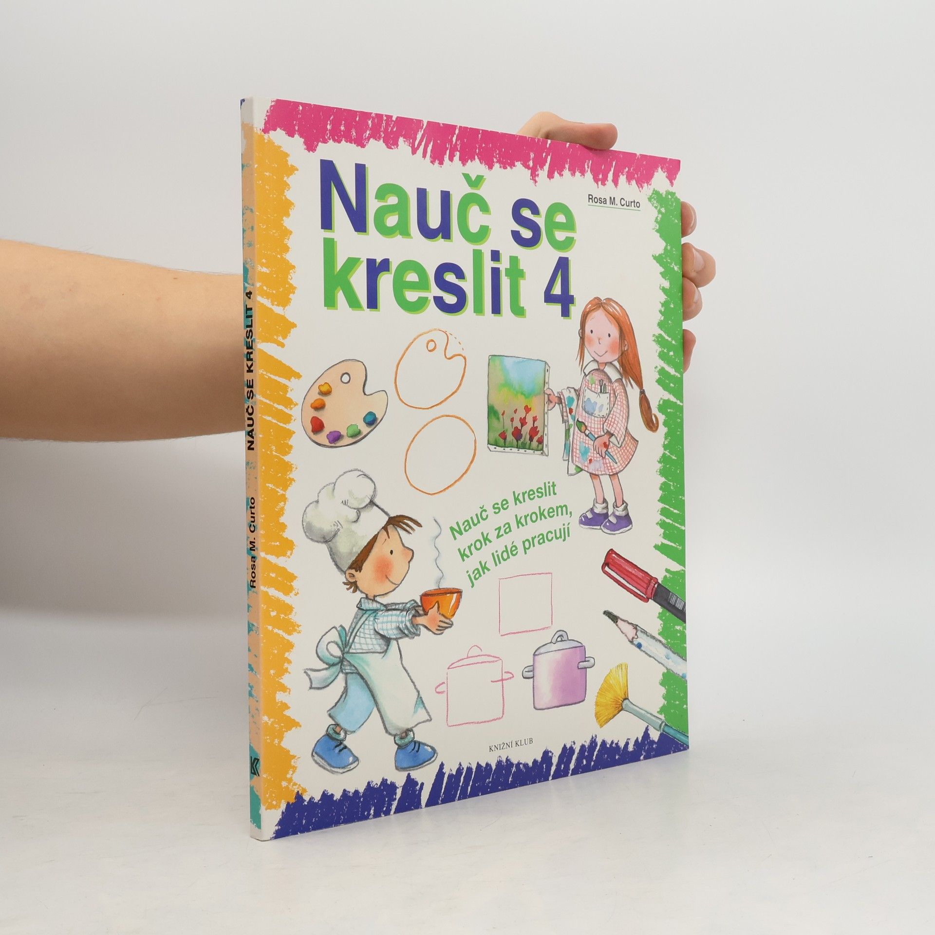 Nauč se kreslit krok za krokem jak lidé pracují. Nauč se kreslit 4.