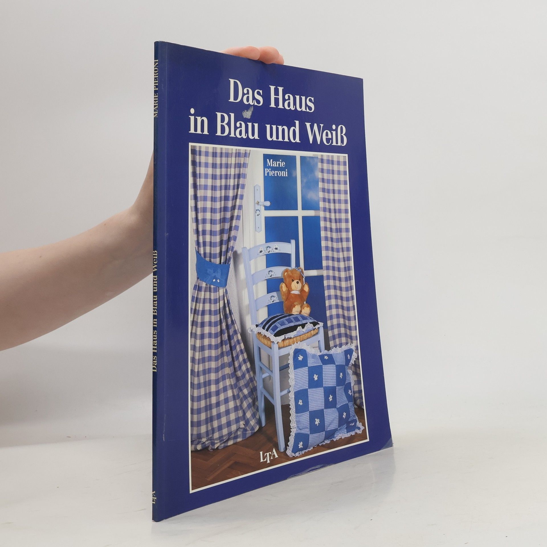 Das Haus in Blau und Weiß