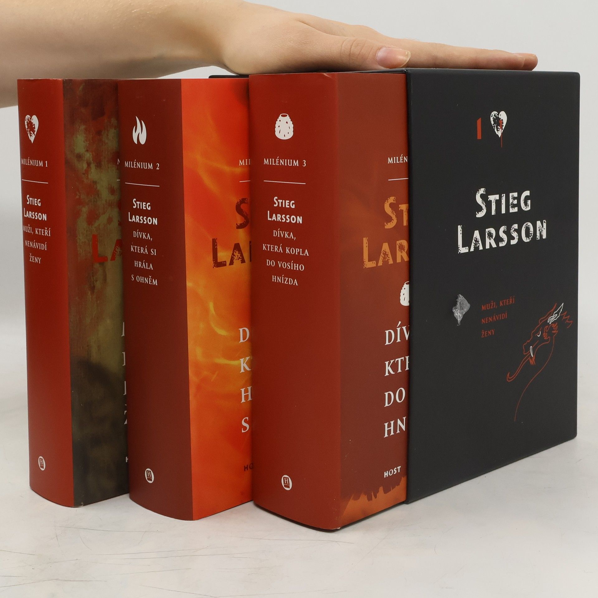 Stieg Larsson Milénium 1-3