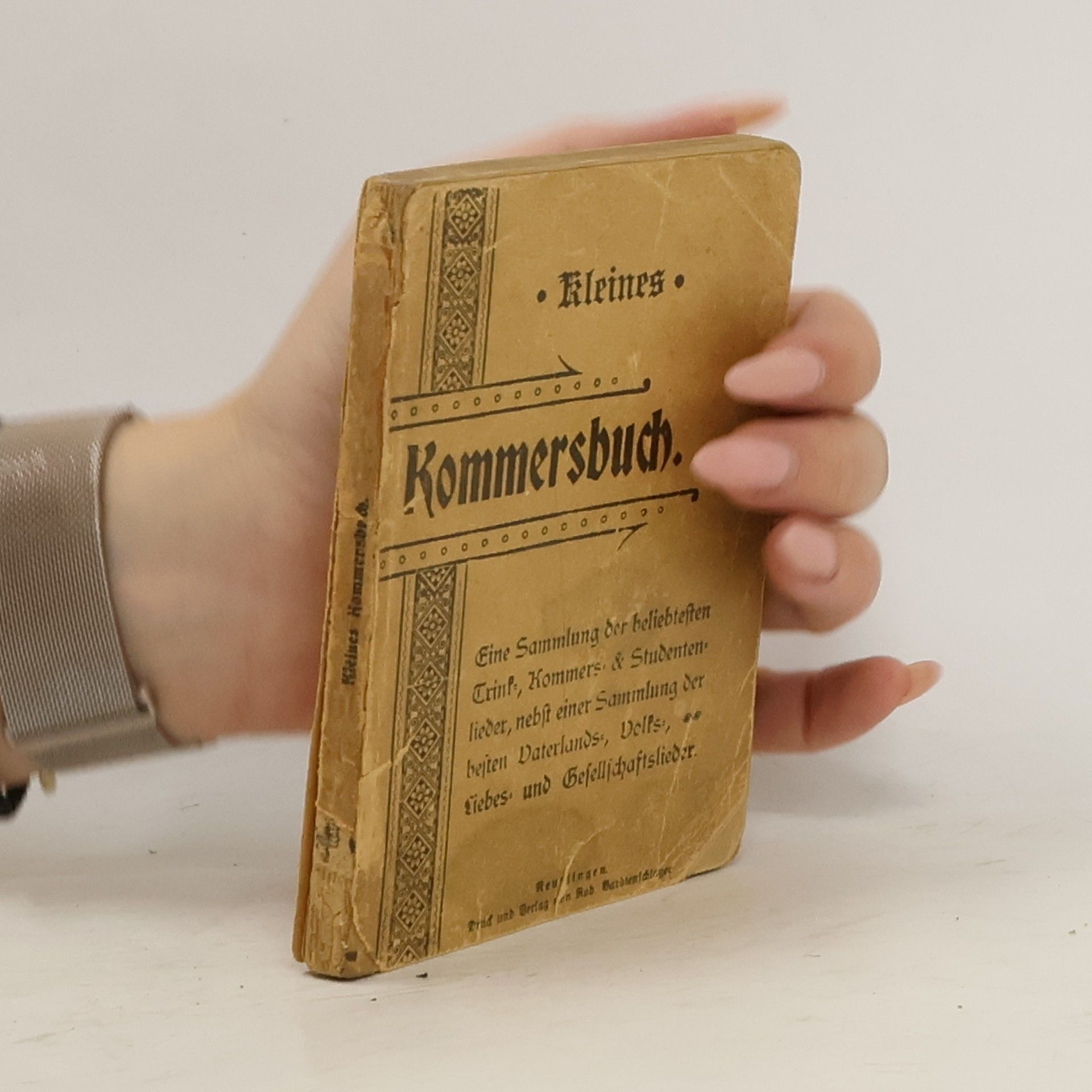 Autorenkollektiv Kleines Kommersbuch