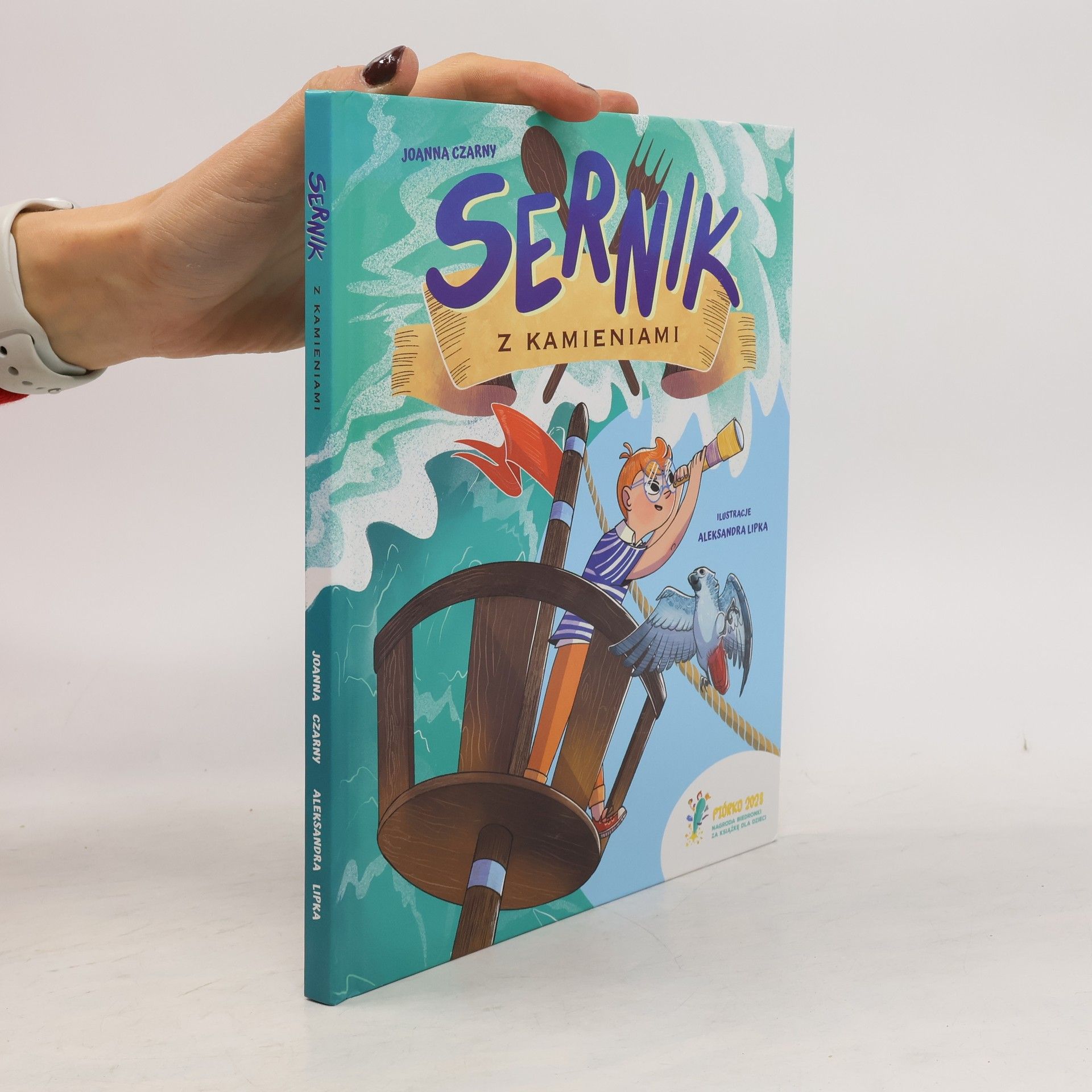 Joanna Czarny Sernik z kamieniami