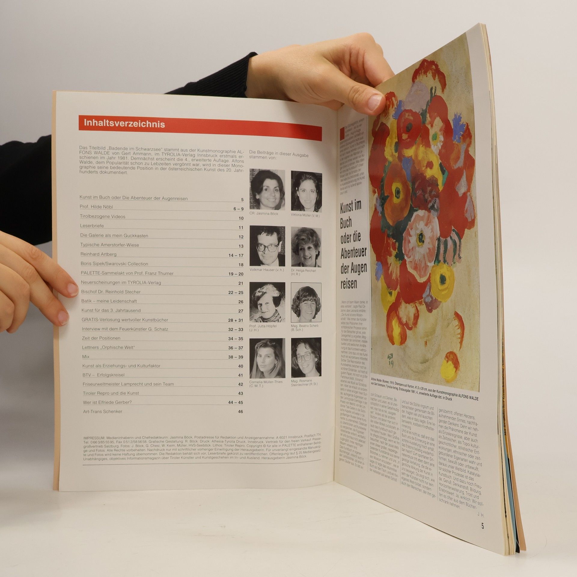 kolektiv Palette. Das Tiroler Kunstmagazin
