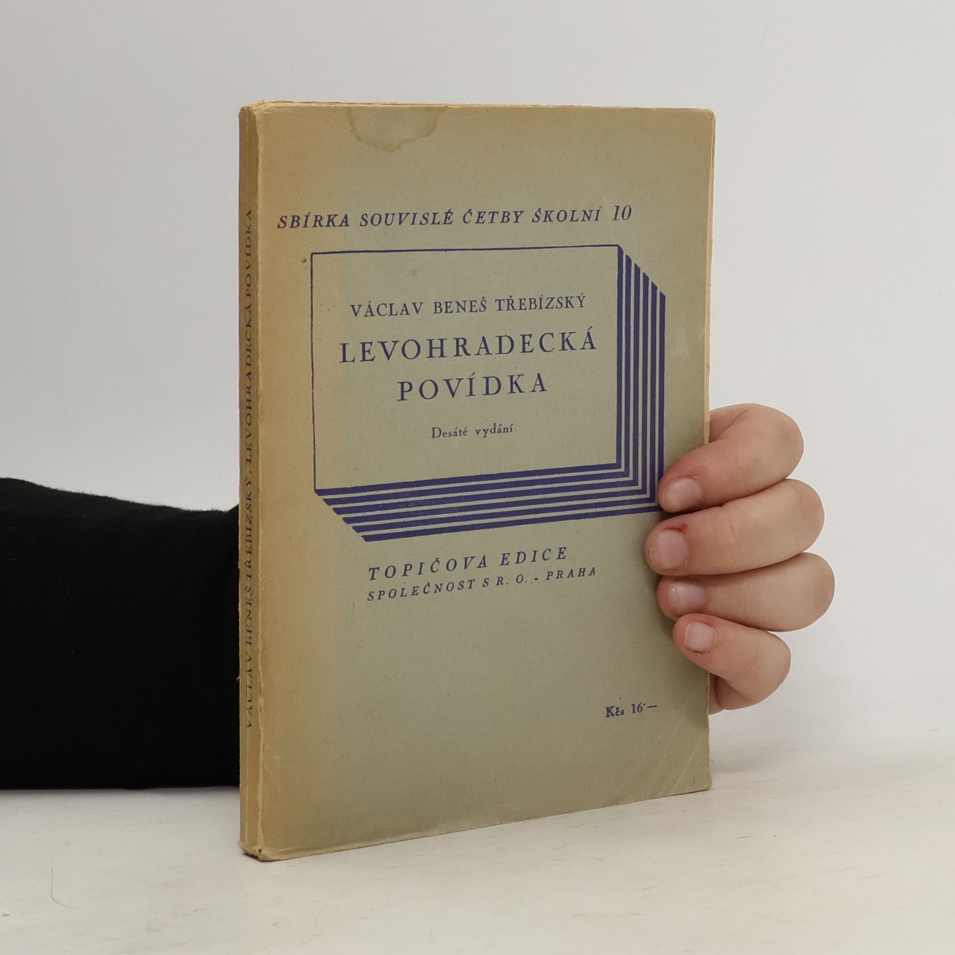 Václav Beneš Třebízský Levohradecká povídka