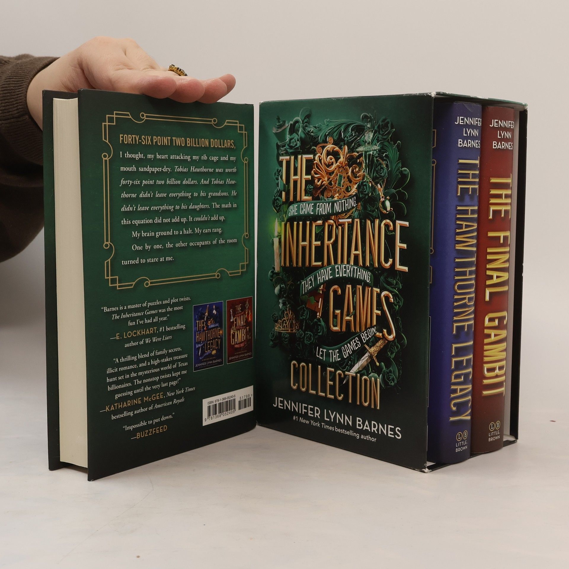 Jennifer Lynn Barnes The Inheritance Games Boxed Set 1-3