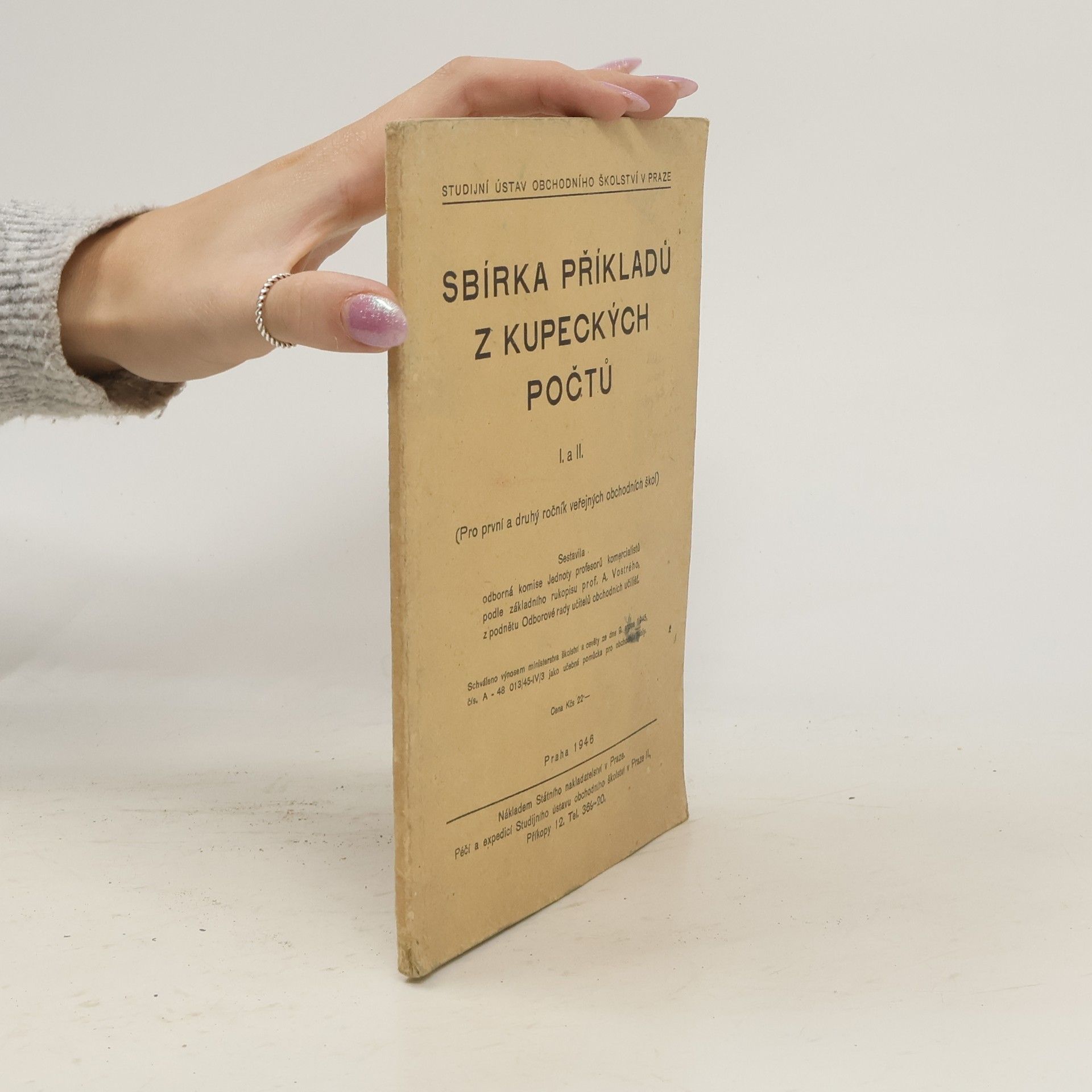 Kolektiv autorů Sbírka příkladů z kupeckých počtů I. a II.