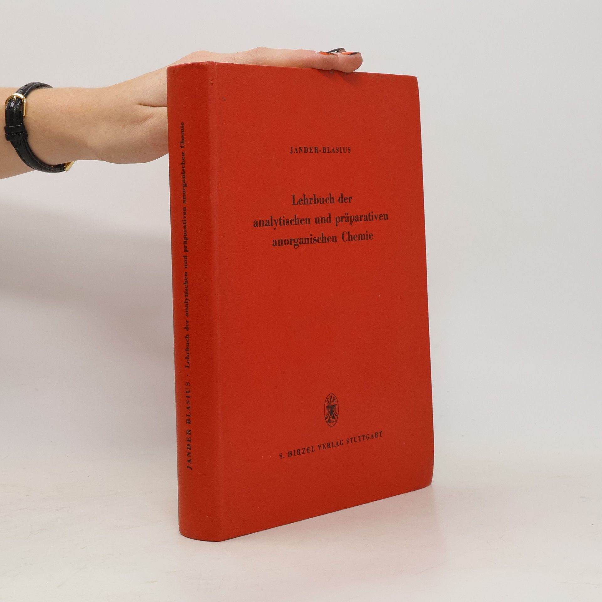 AA.VV. Lehrbuch der analytischen und präparativen anorganischen Chemie