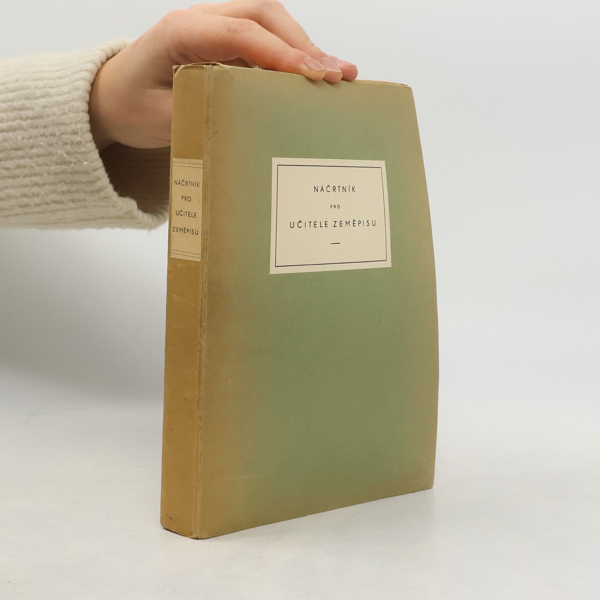 Arnošt Ondrůj Náčrtník pro učitele zeměpisu