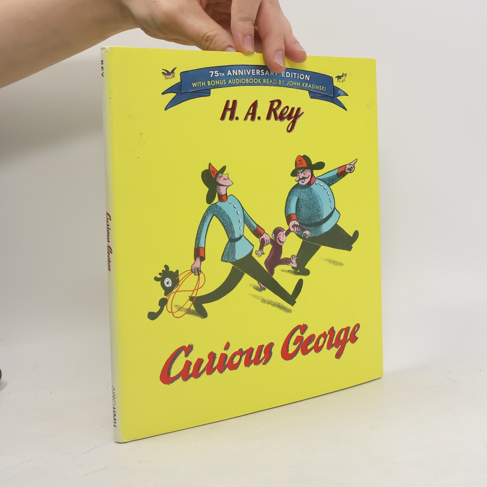 H. A. Rey Curious George: 75th Anniversary Edition With Bonus Audiobook Read By John Krasinski
