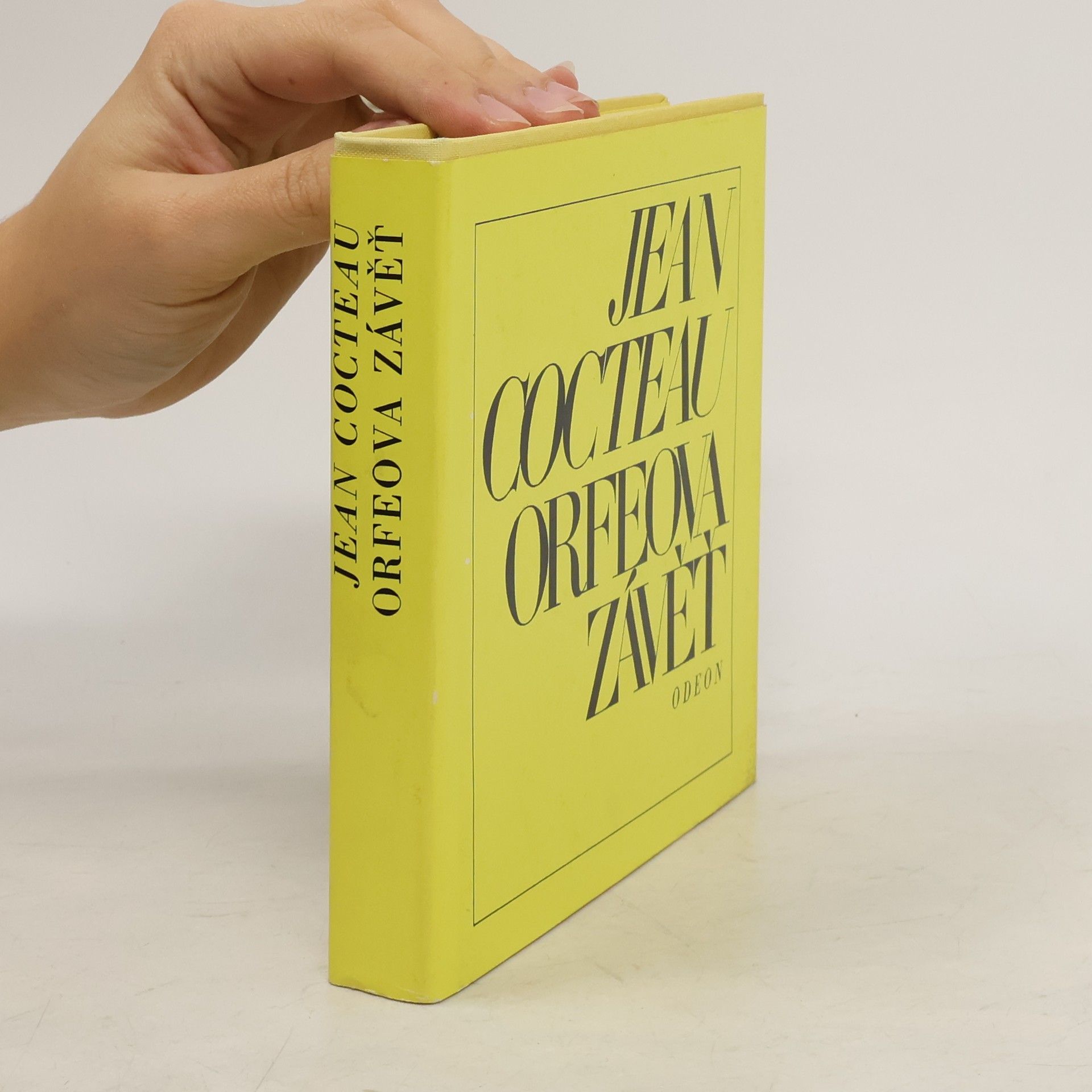 Jean Cocteau Orfeova závěť