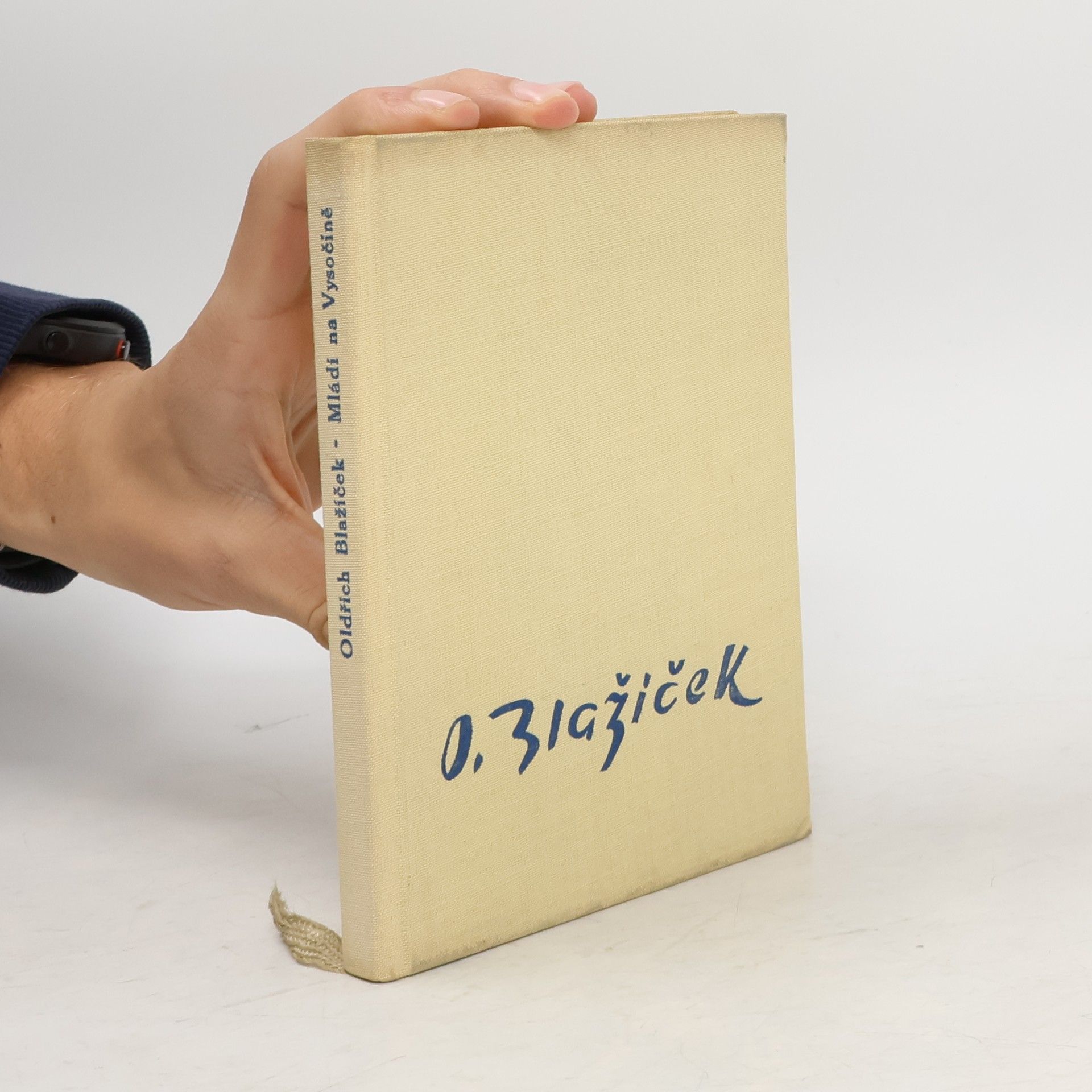 Oldřich Blažíček Mládí na Vysočině