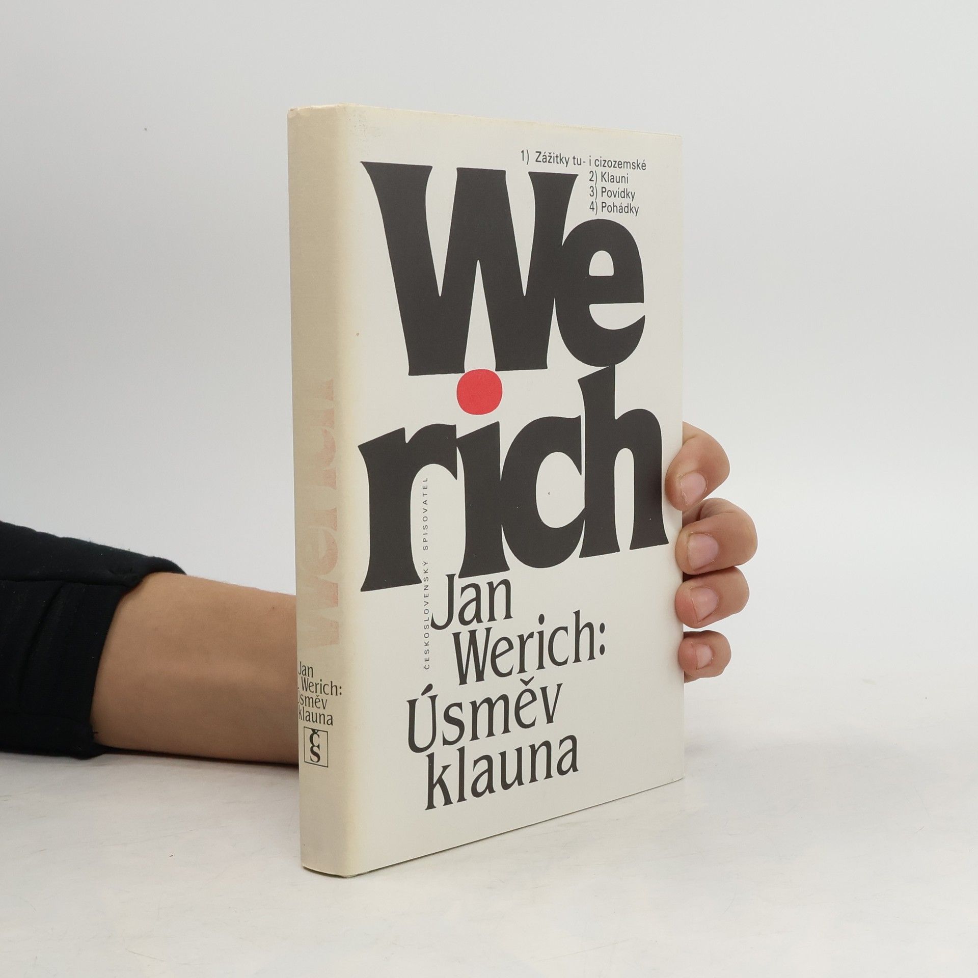 Jan Werich Úsměv klauna