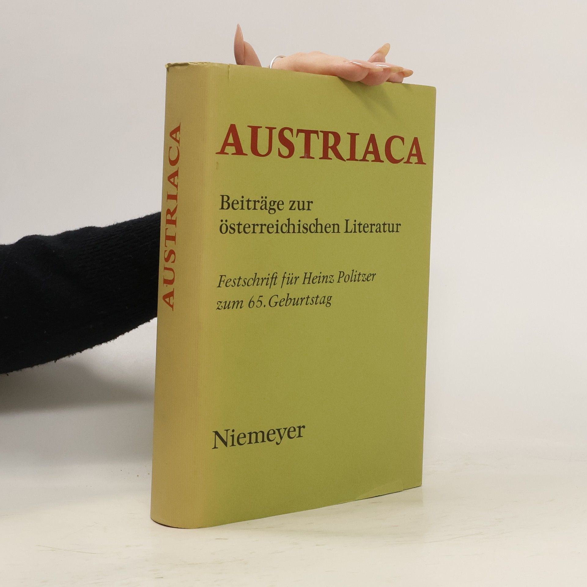 Winfried Kudszus Austriaca