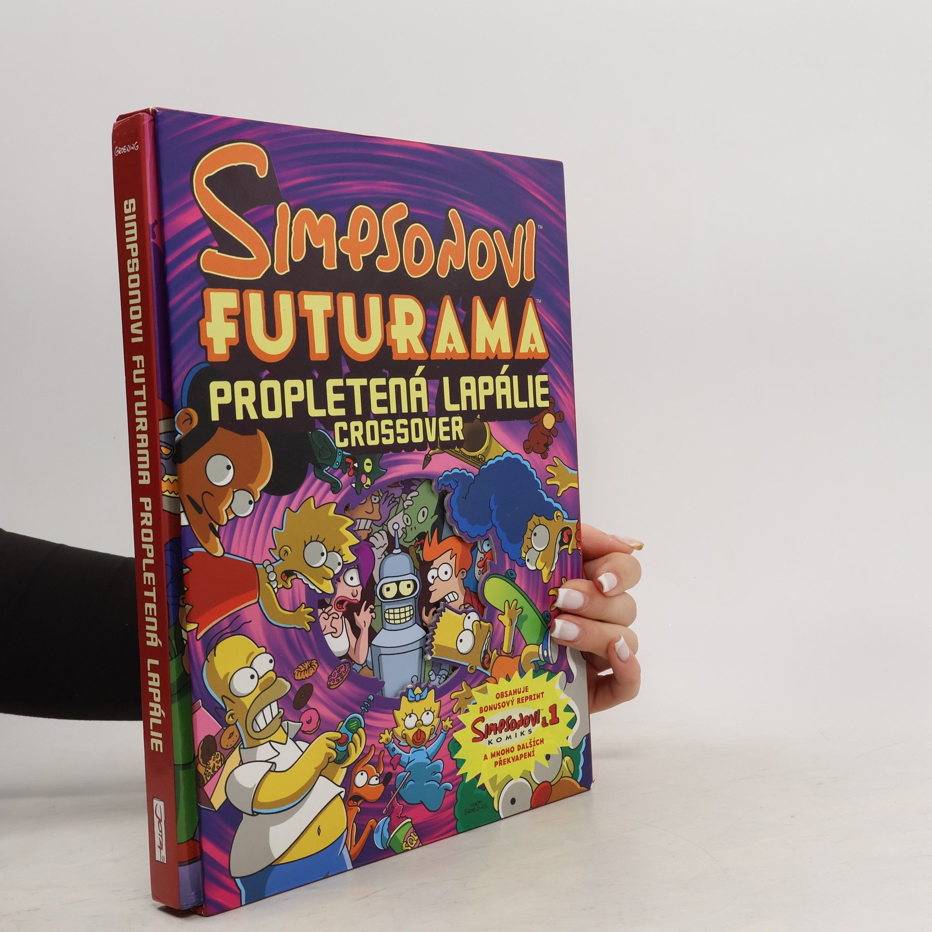 Matt Groening Simpsonovi - Futurama. Propletená lapálie: Crossover (s přílohou)