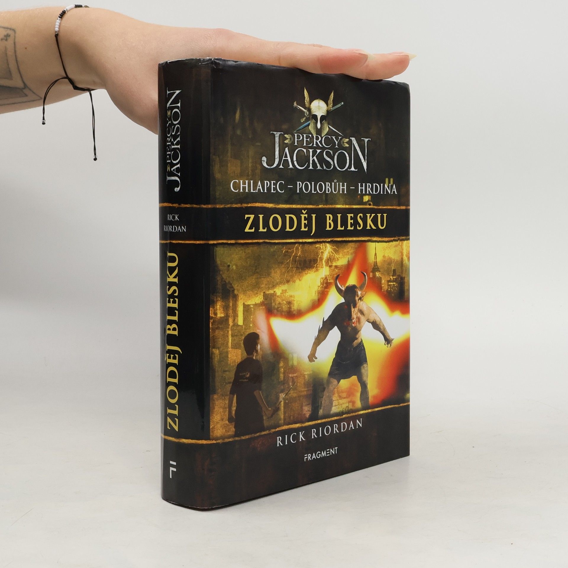 Rick Riordan Percy Jackson. Zloděj blesku