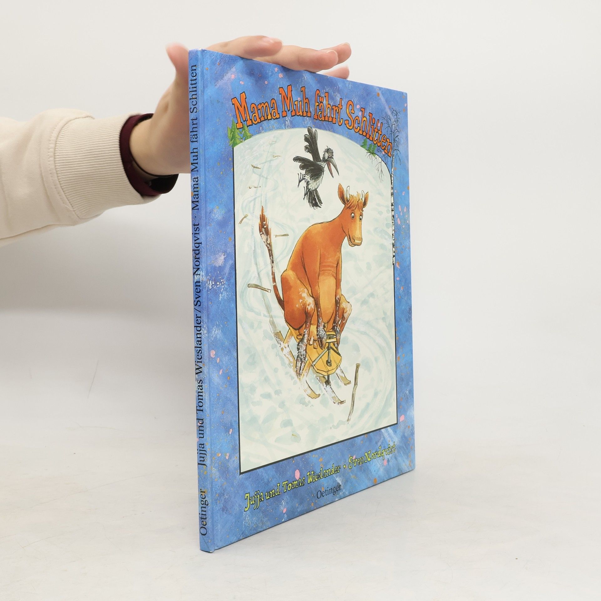 Sven Nordqvist Mama Muh fährt Schlitten