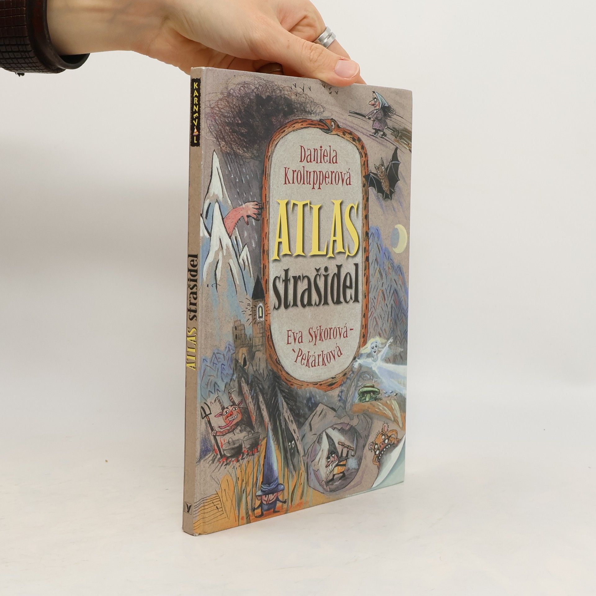 Daniela Krolupperová Atlas strašidel