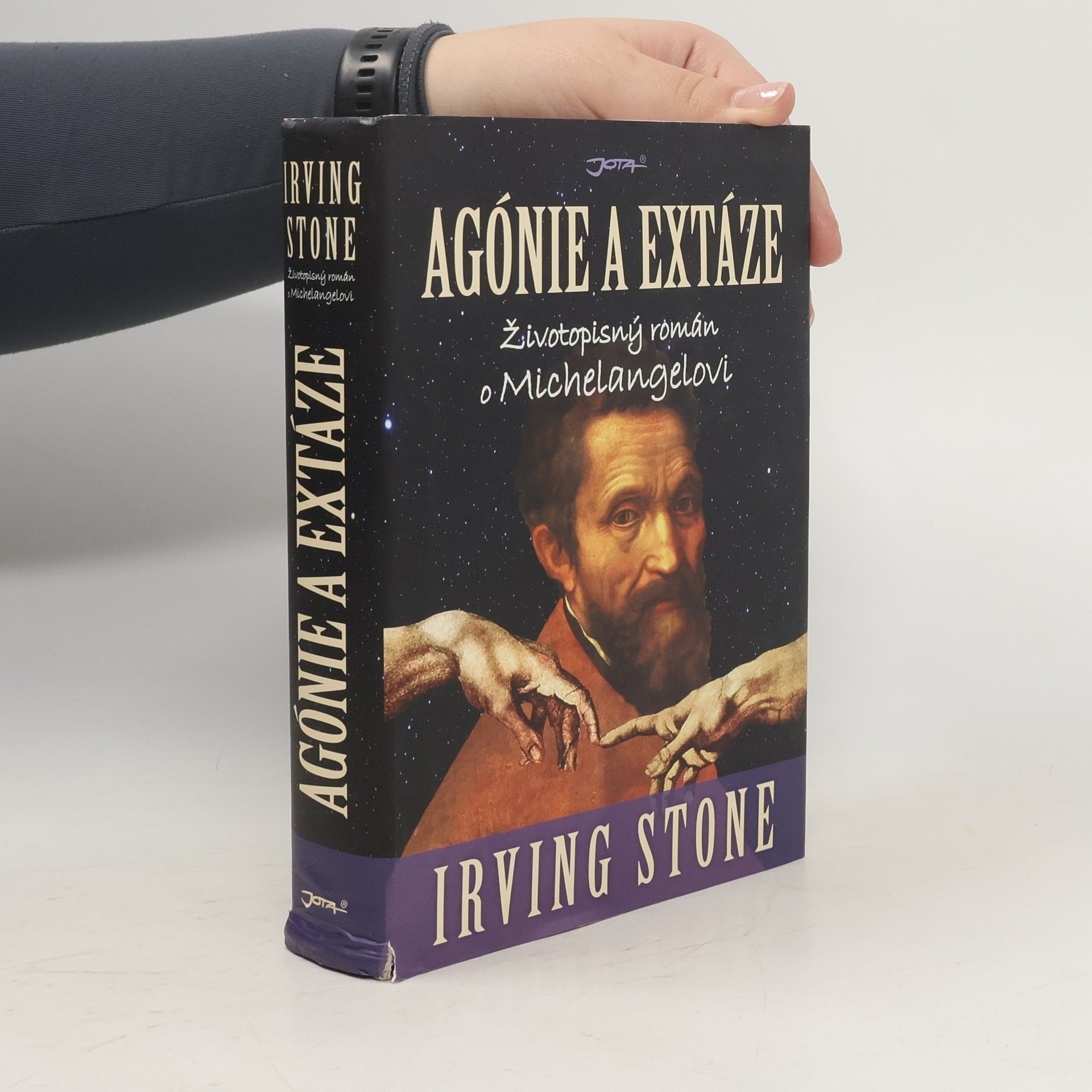 Irving Stone Agónie & extáze : životopisný román o Michelangelovi