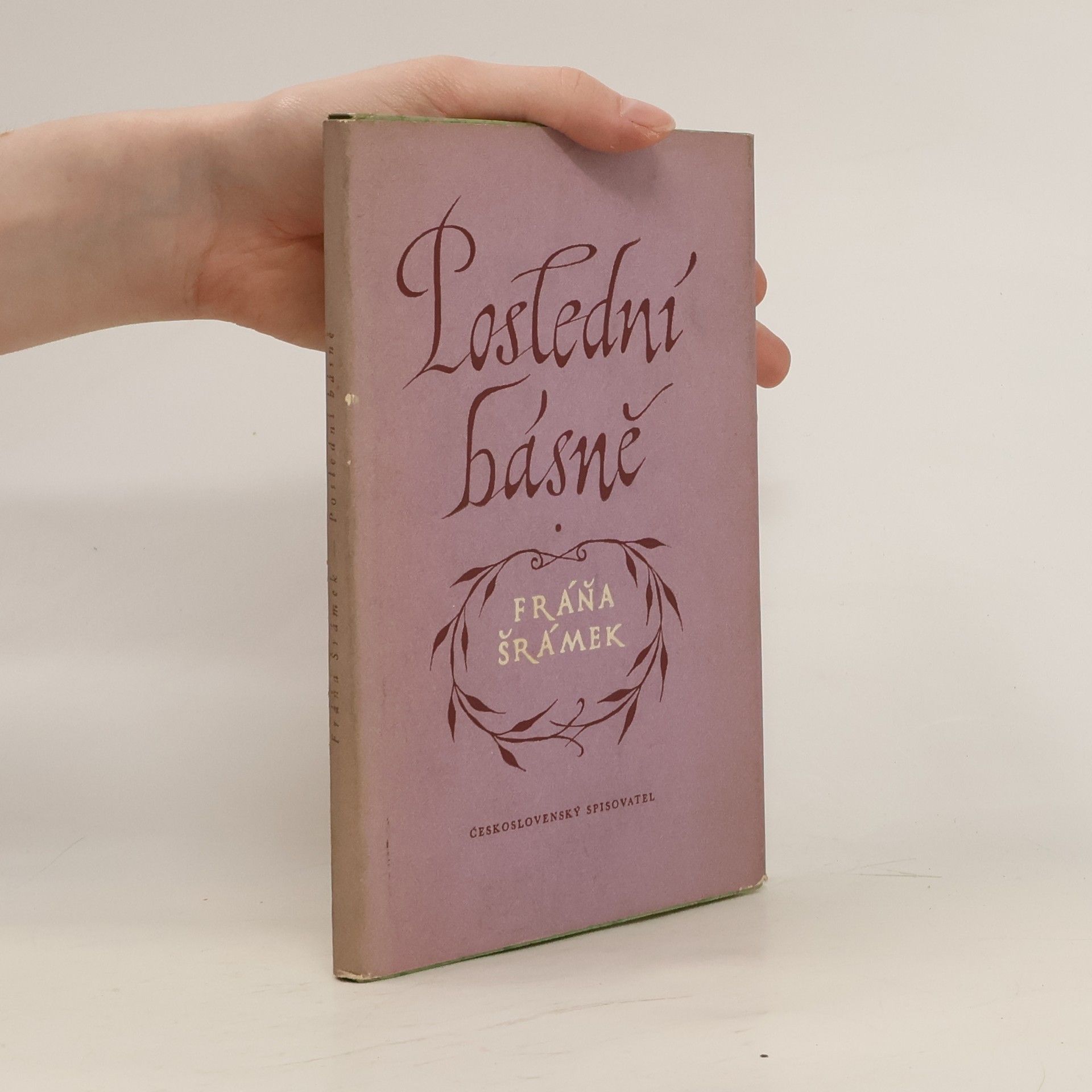 Fráňa Šrámek Poslední básně