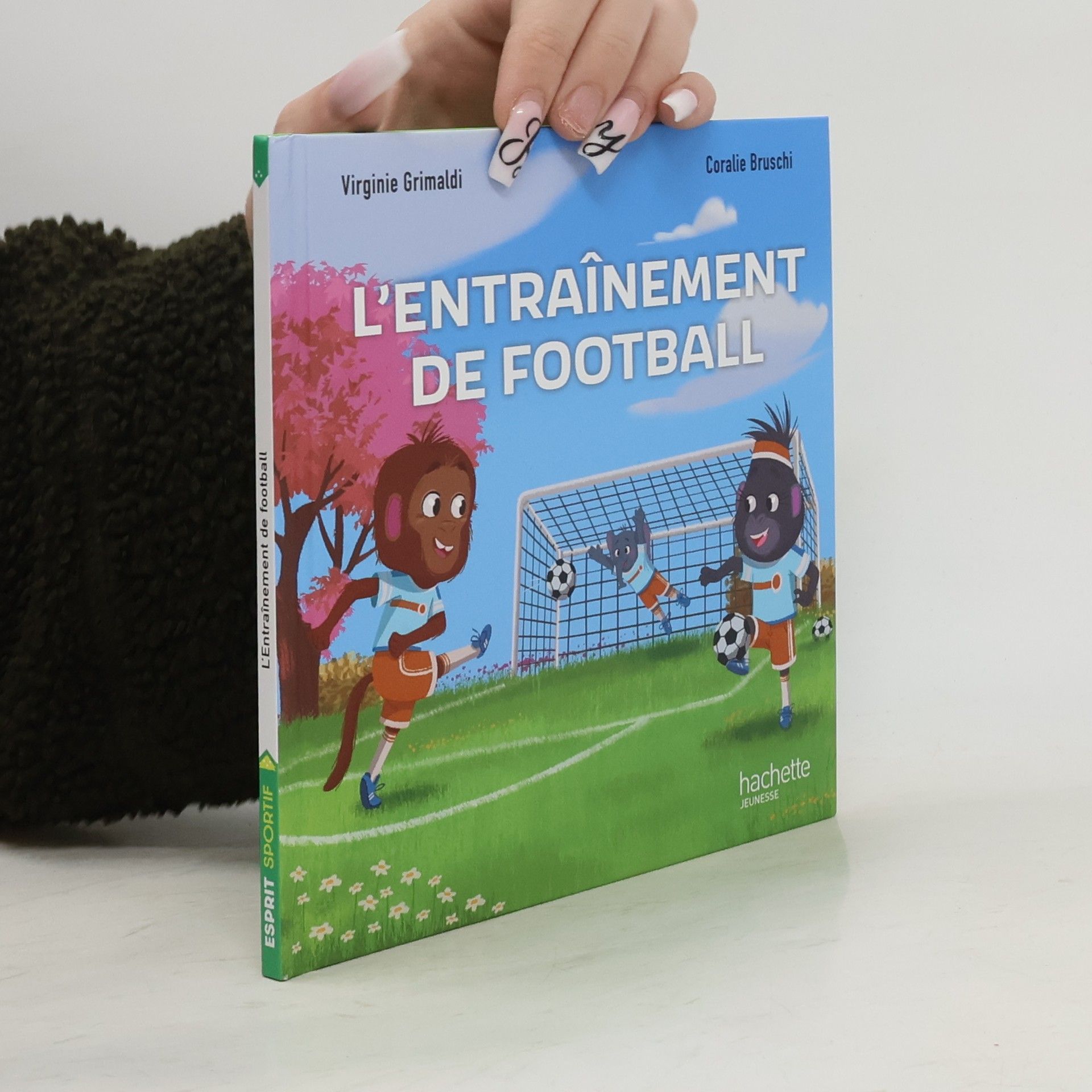 Virginie Grimaldi L´entraînement de football