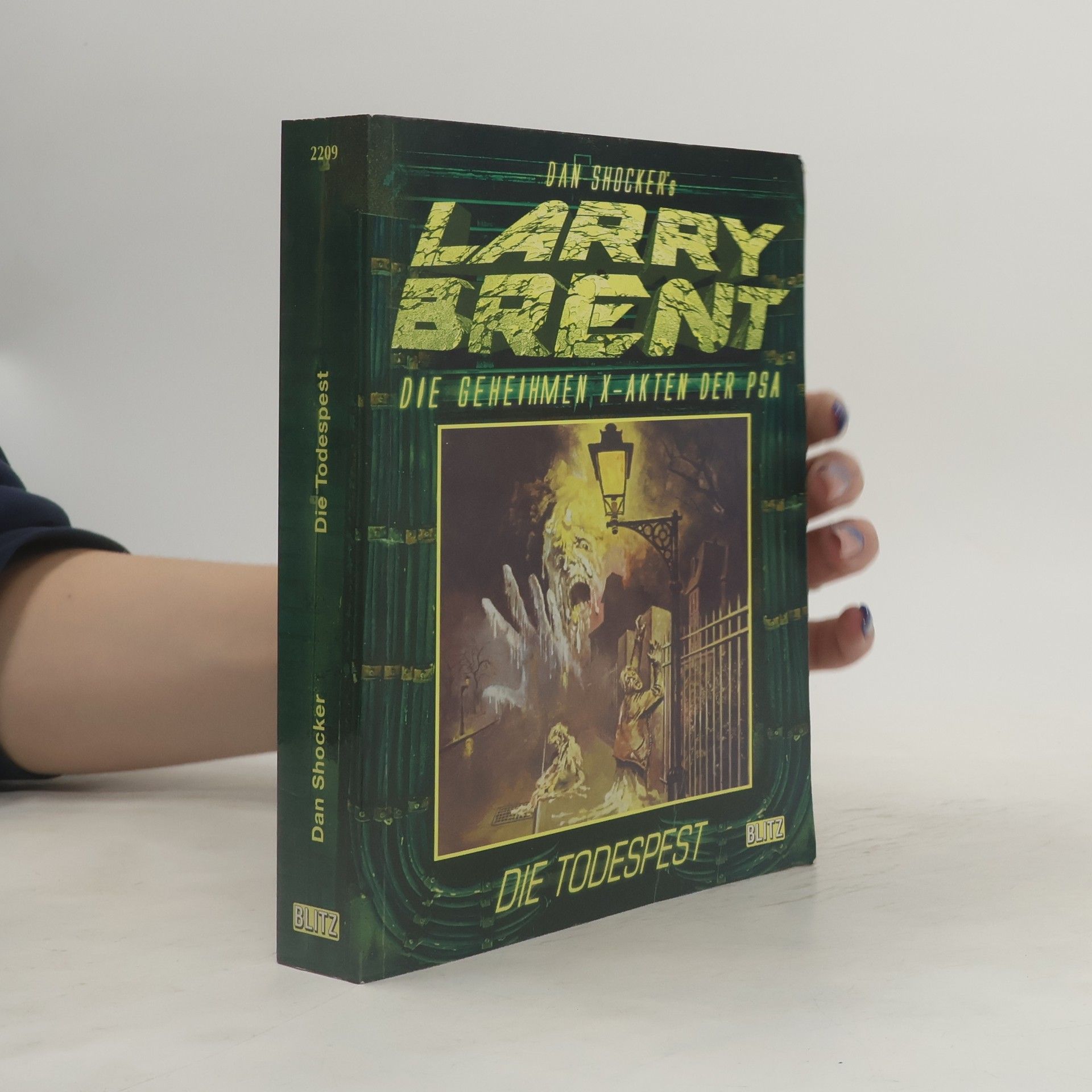 Dan Shocker Die Todespest. Mystery-Thriller