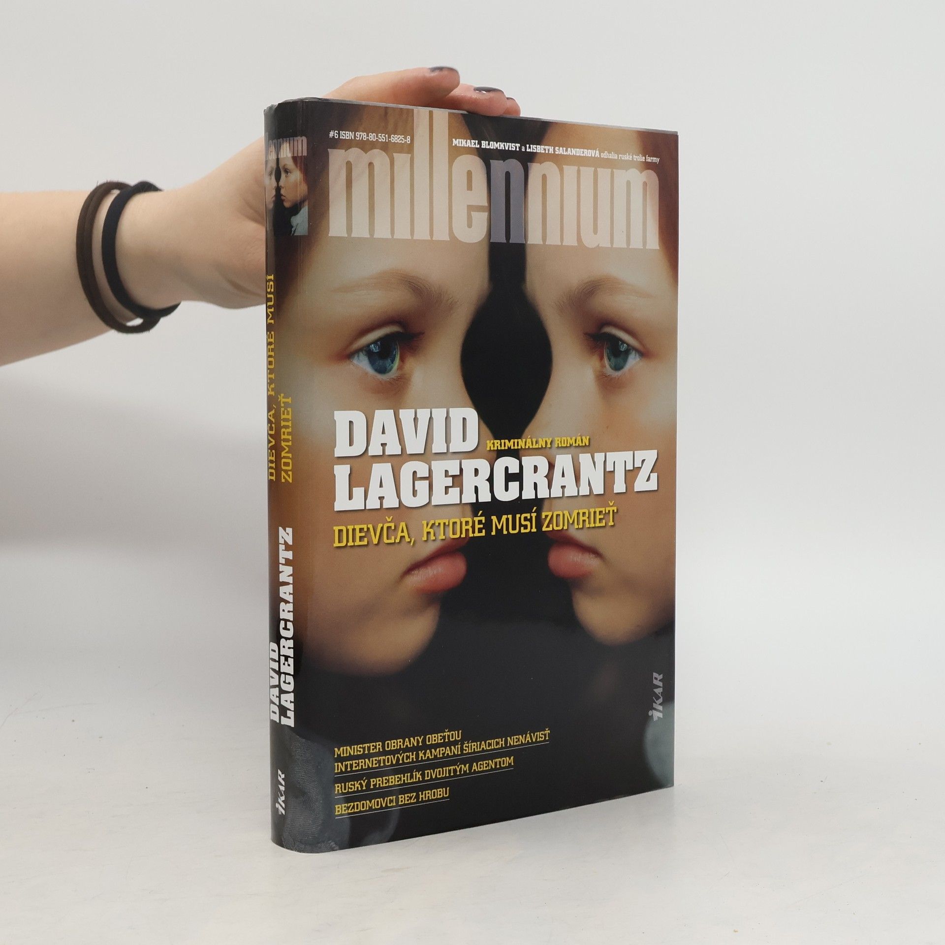 David Lagercrantz Dievča, ktoré musí zomrieť