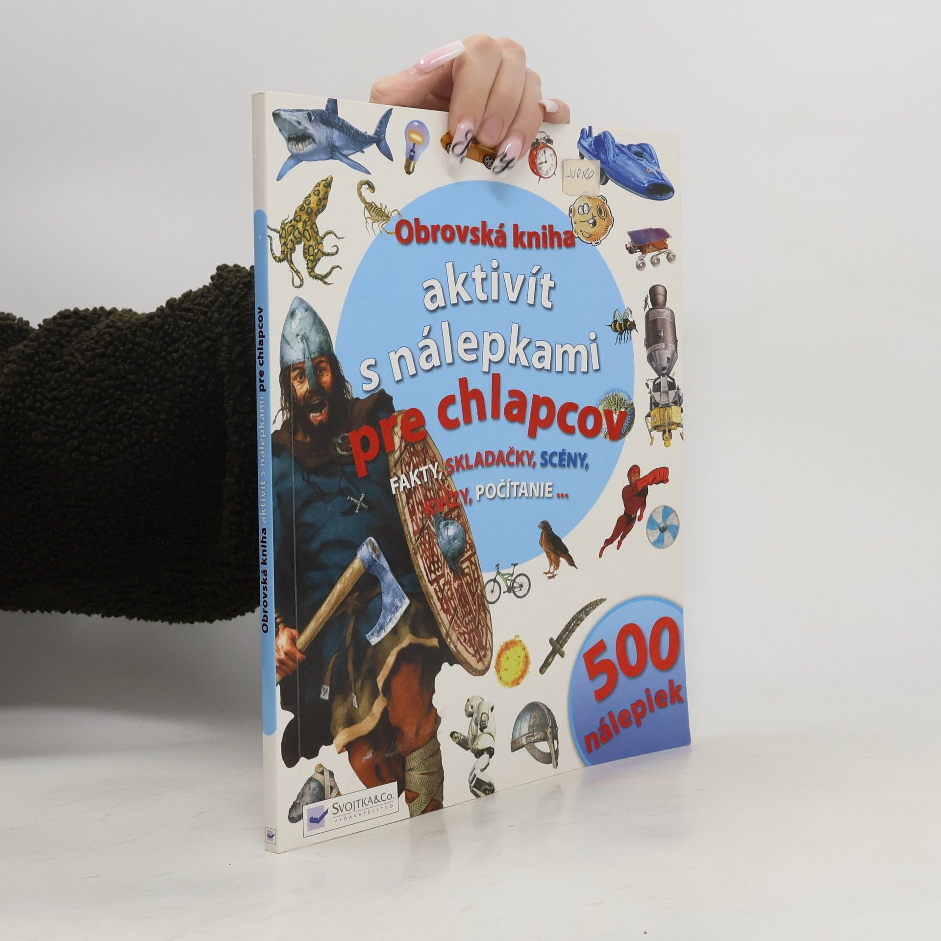s.r.o Svojtka § Co. Obrovská kniha aktivít s nálepkami pre chlapcov