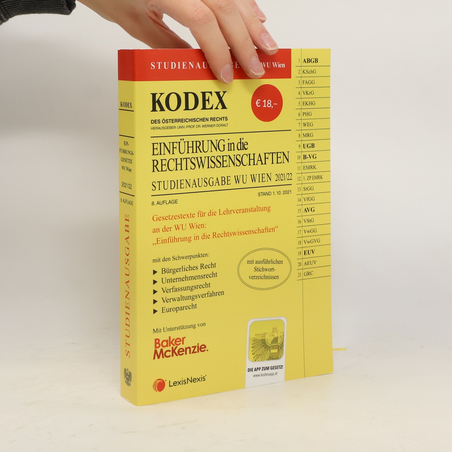 AA.VV. Einführung in die Rechtswissenschaften