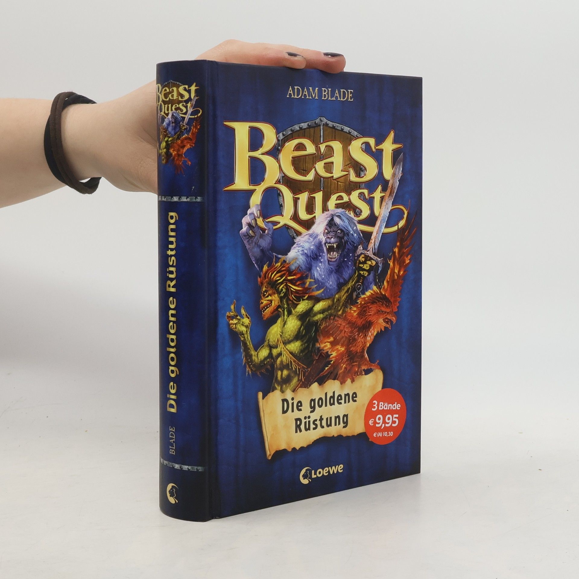 Adam Blade Beast Quest – die goldene Rüstung