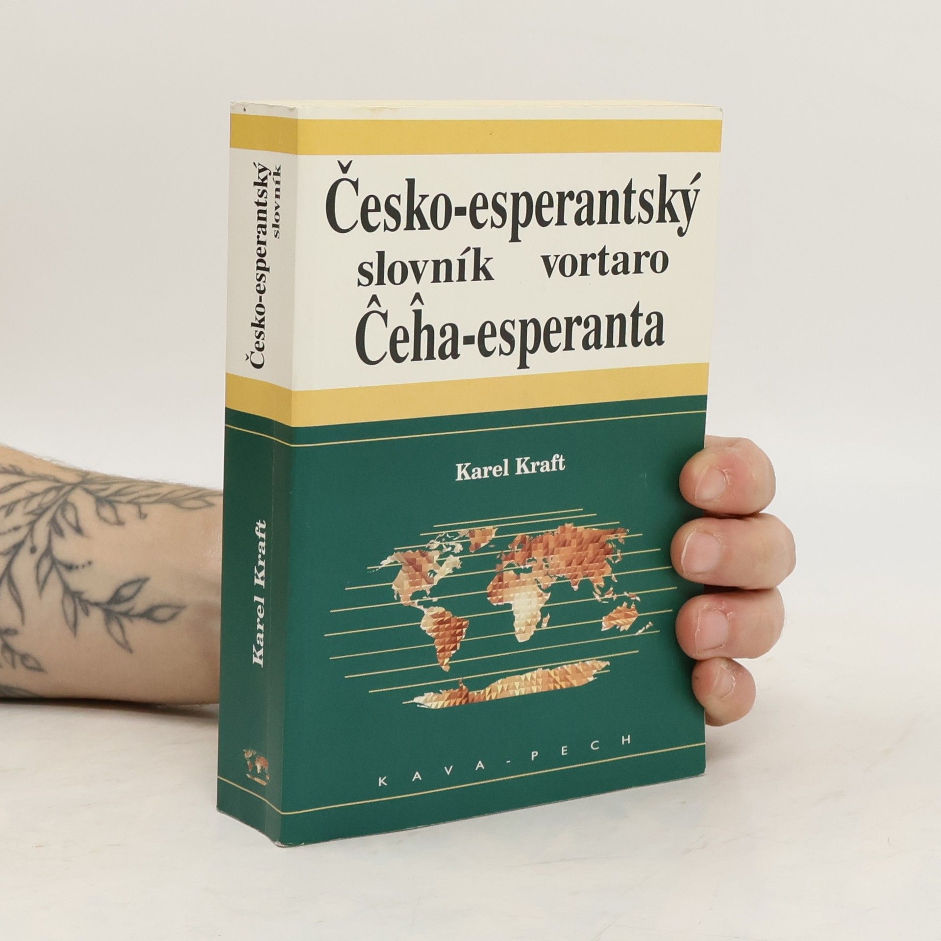 Karel Kraft Česko-esperantský slovník (esperantsky)
