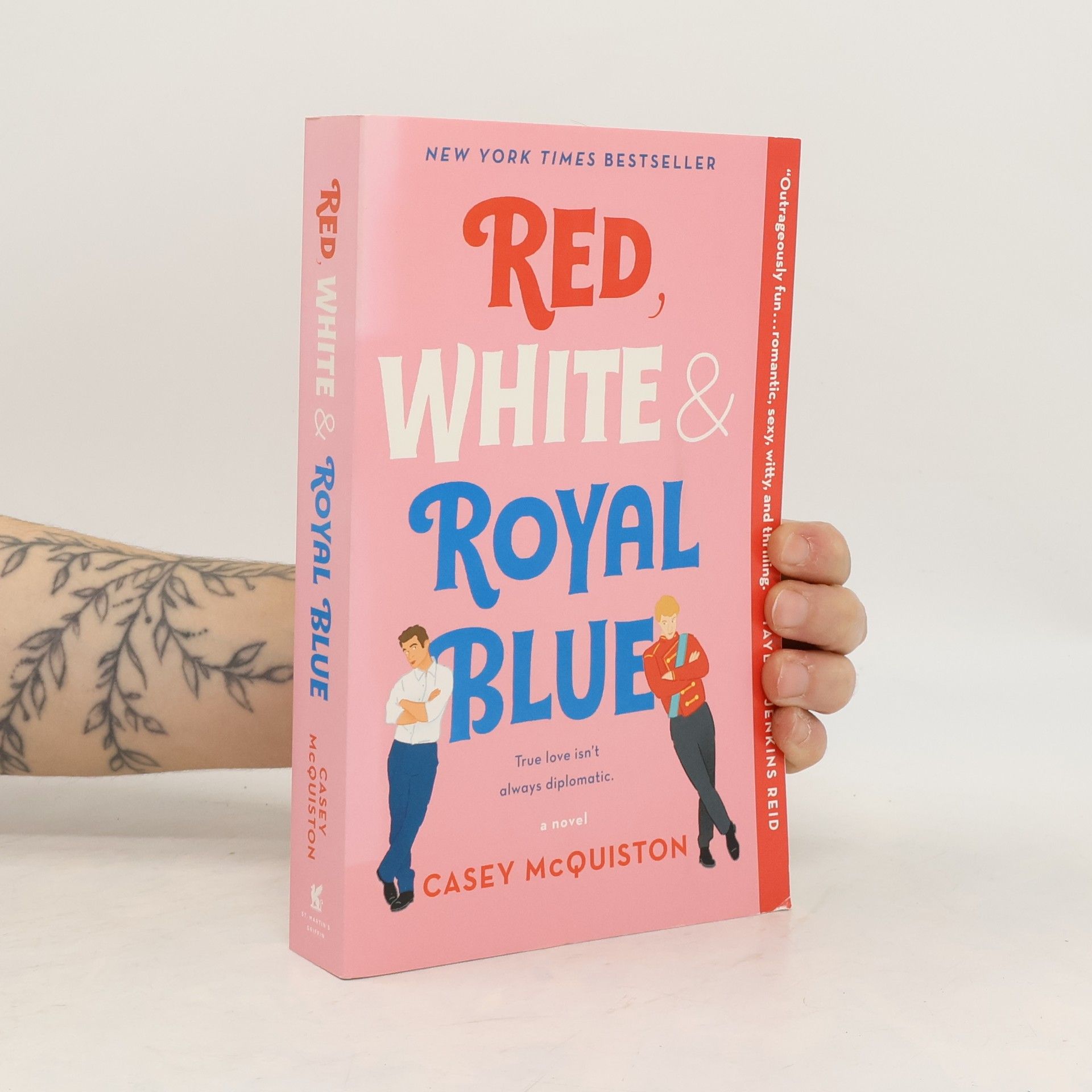 Casey McQuiston Red, White & Royal Blue
