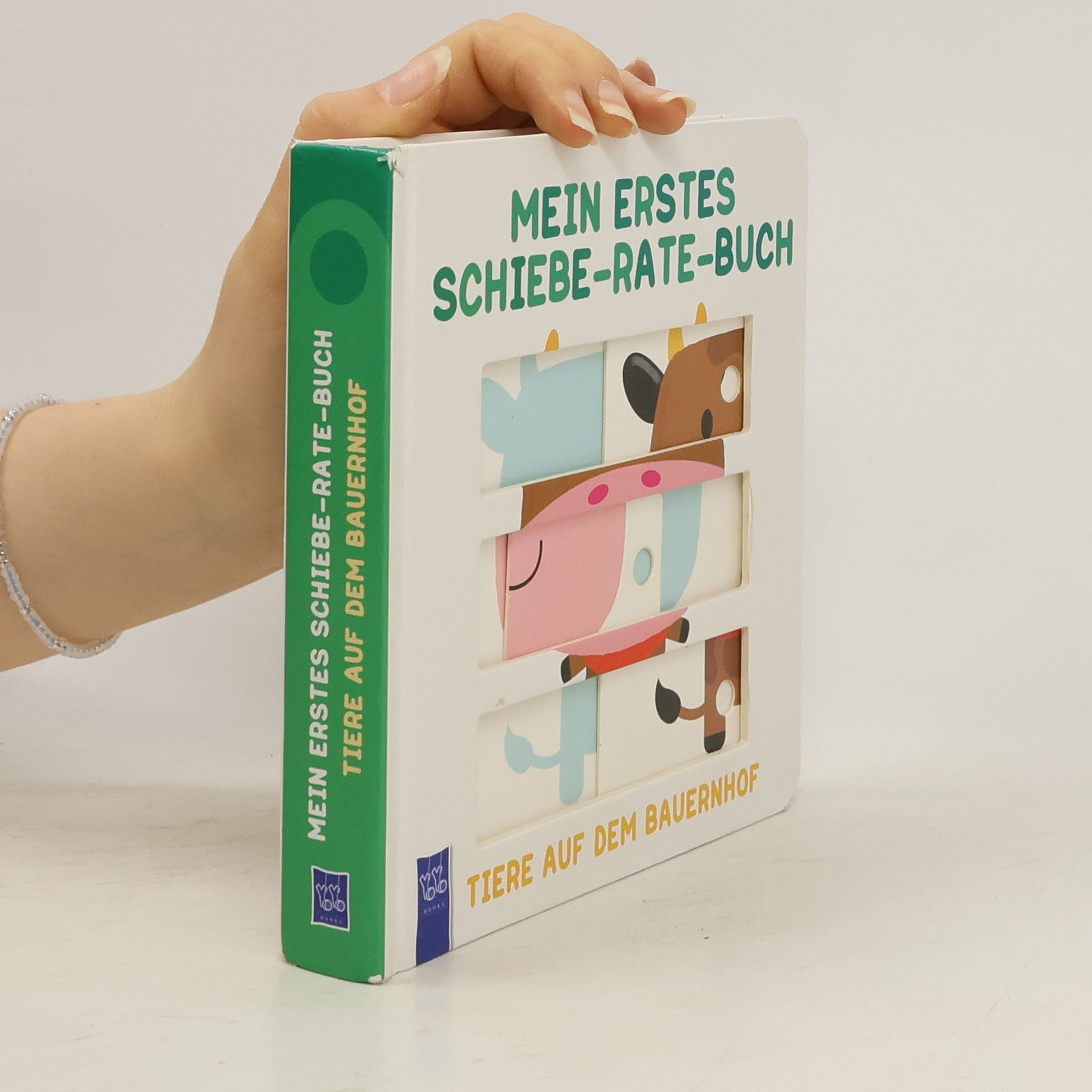 Kolektív autorov Mein erstes Schiebe-Rate-Buch - Tiere auf dem Bauernhof