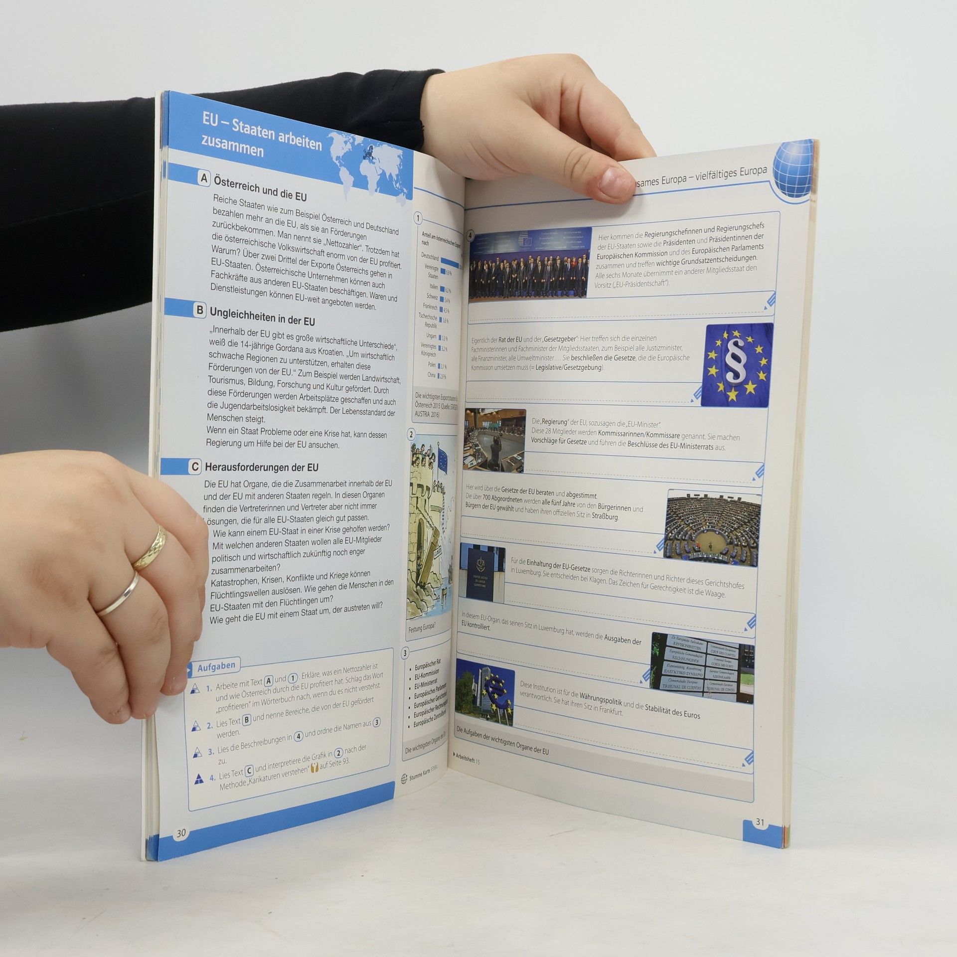 kolektiv Unterwegs 4. Geographie und Wirtschaftskunde