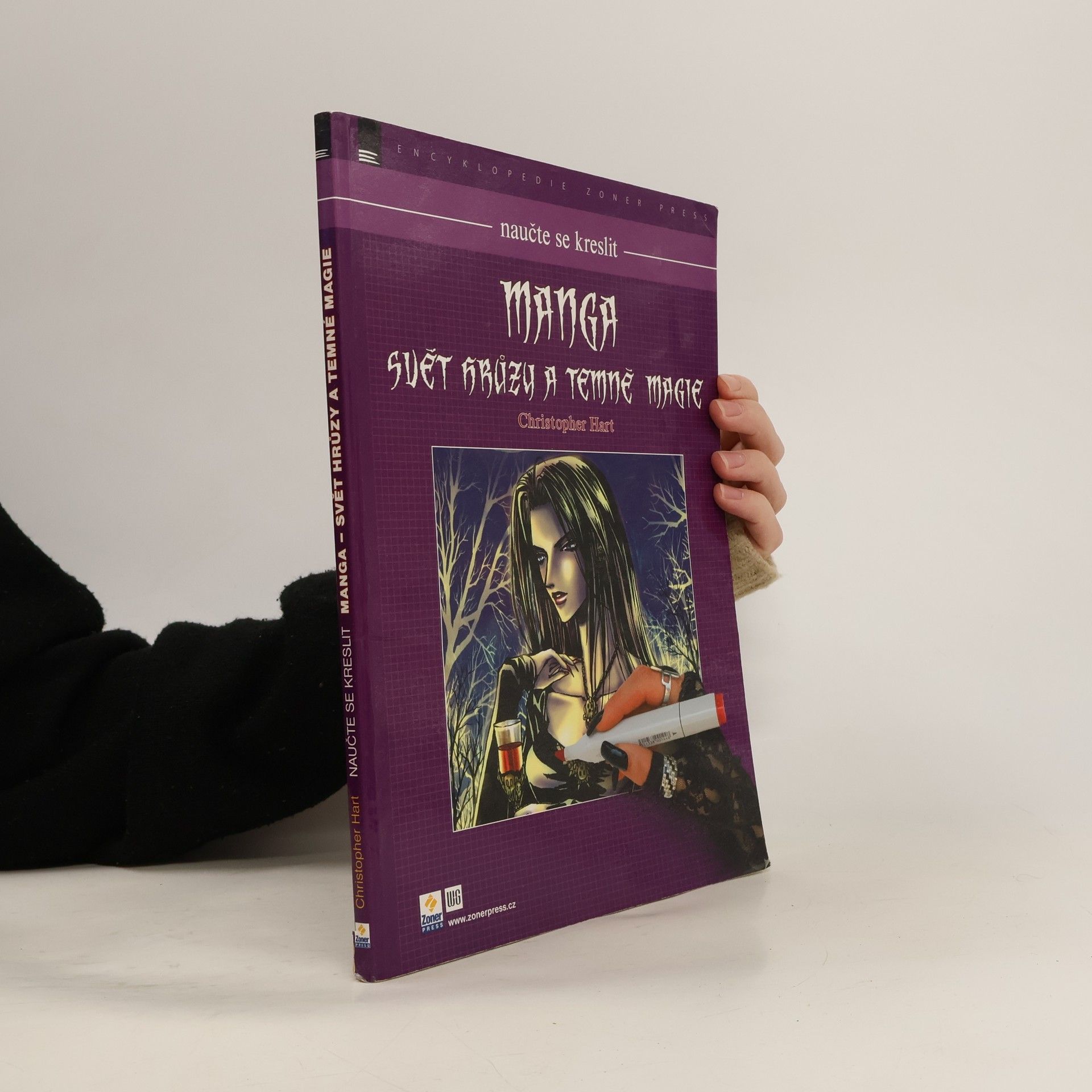Christopher Hart Manga - svět hrůzy a temné magie. Naučte se kreslit